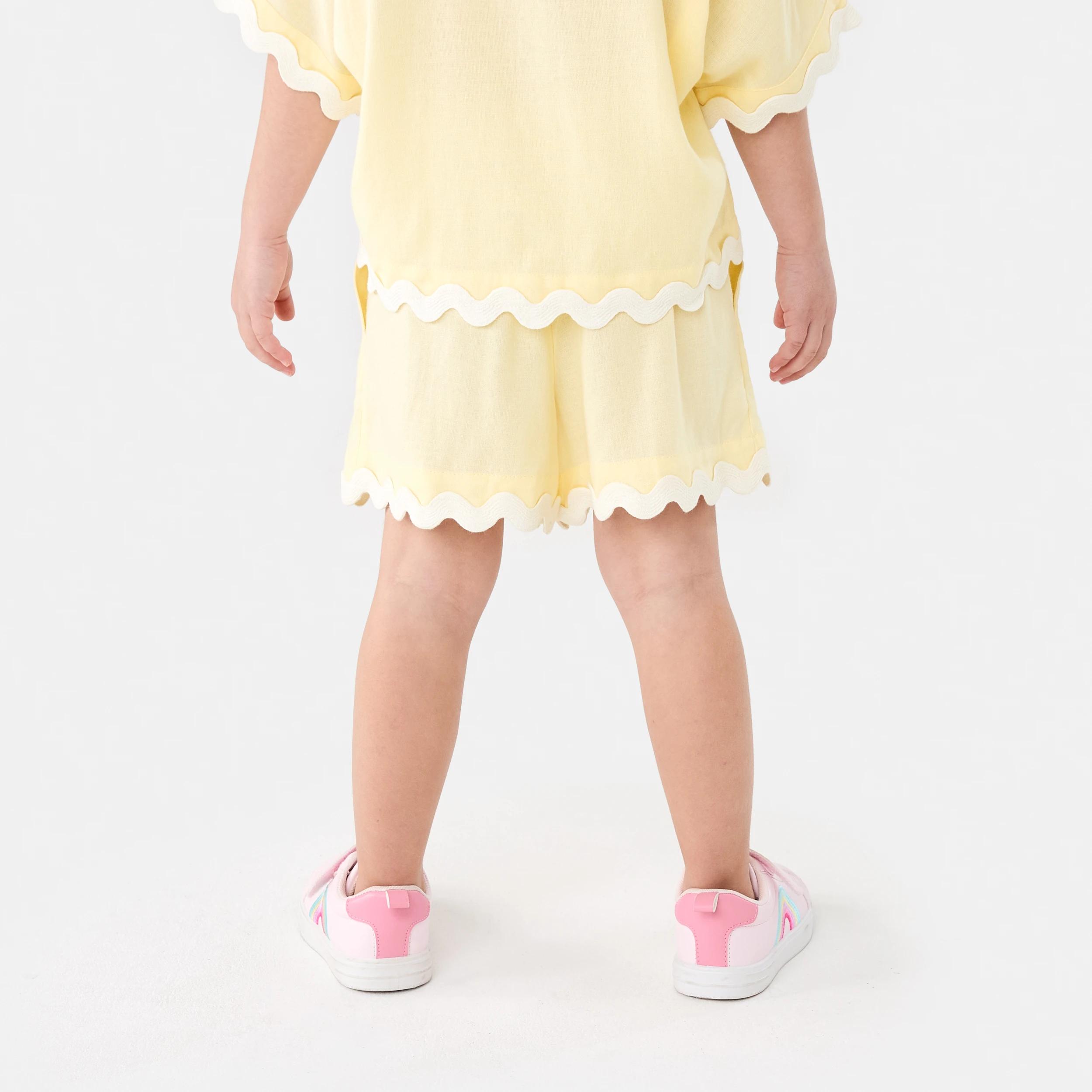 2 Woven Shorts BUTTER CREAM, 2 of 7