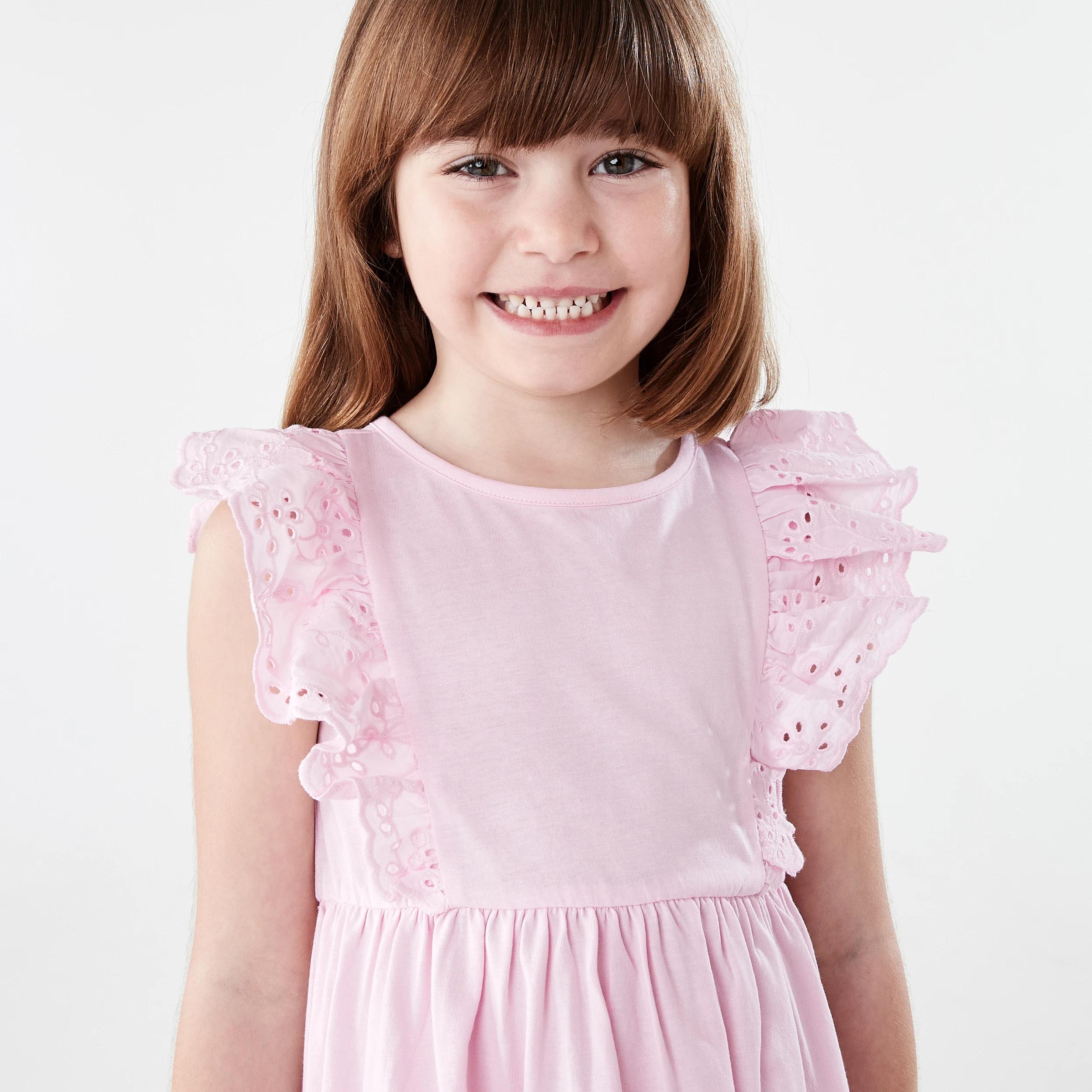3 Frill Sleeve Dress BALLERINA, 3 of 7