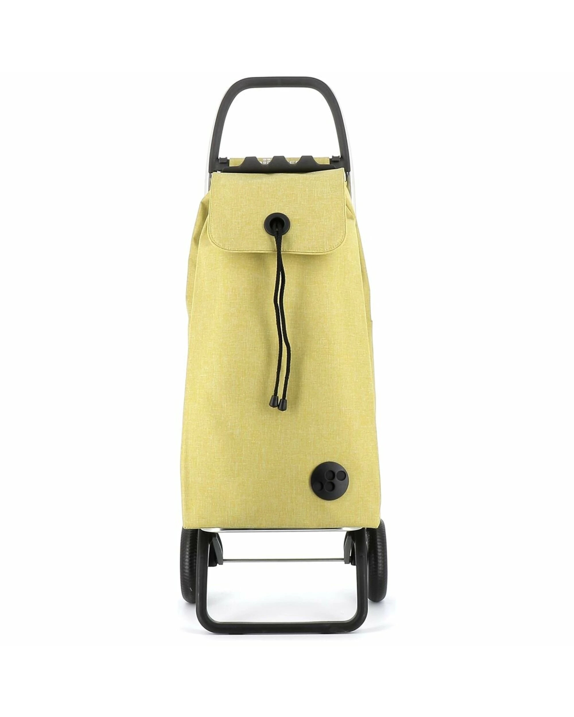 4 Rolser IMax Tweed 2 Wheel Foldable Trolley Lime, 4 of 4