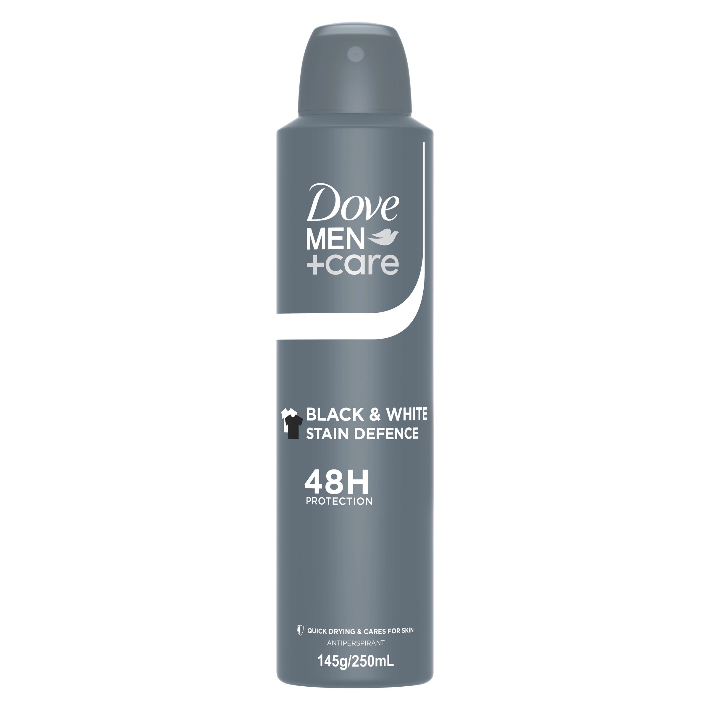 1 Dove Men+ Care Antiperspirant Black & White Stain Defense Deodorant, 1 of 4