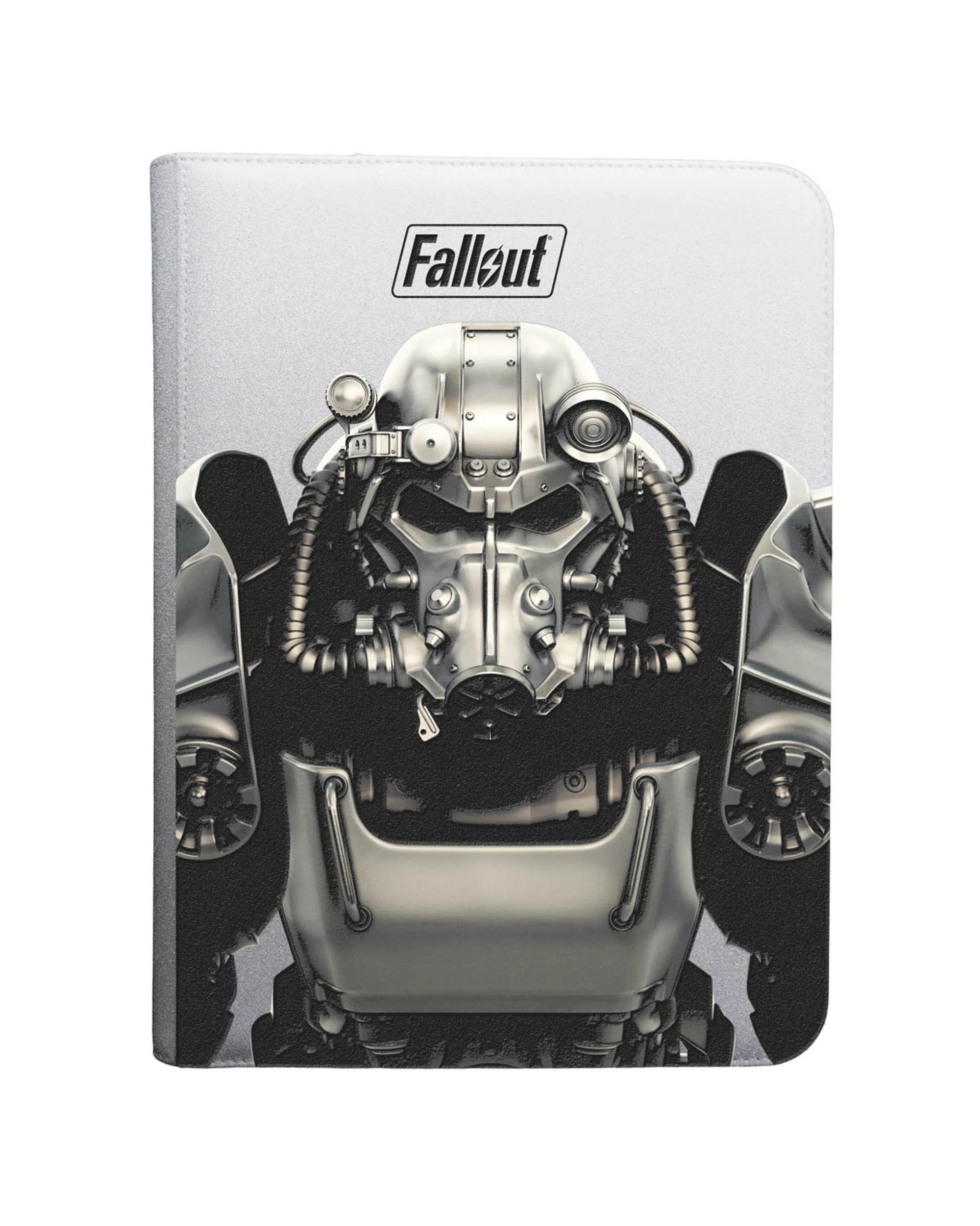 1 Ultra Pro Fallout: Brotherhood of Steel 9 Pocket Zippered PRO Binder - Grey, 1 of 5