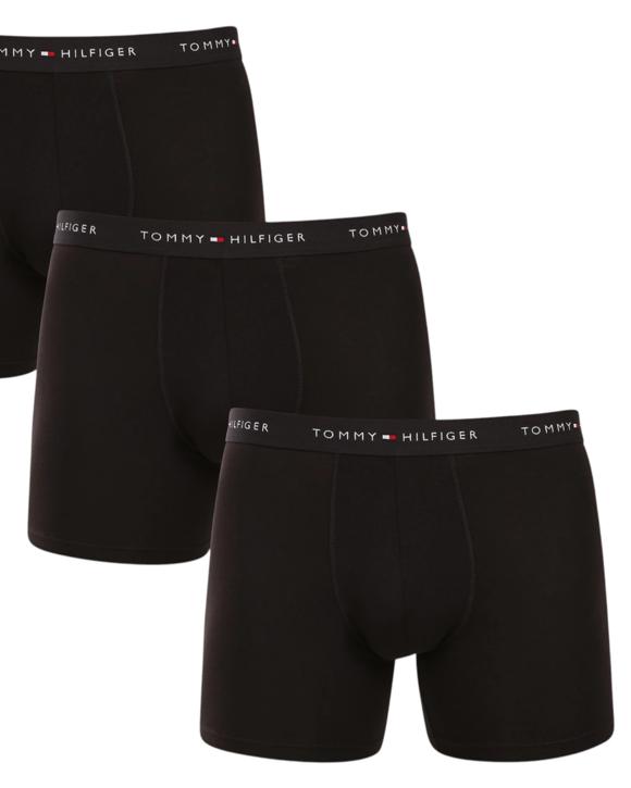 Tommy Hilfiger 3 Pack Mens Essential Cotton Trunks Boxer Briefs Underwear