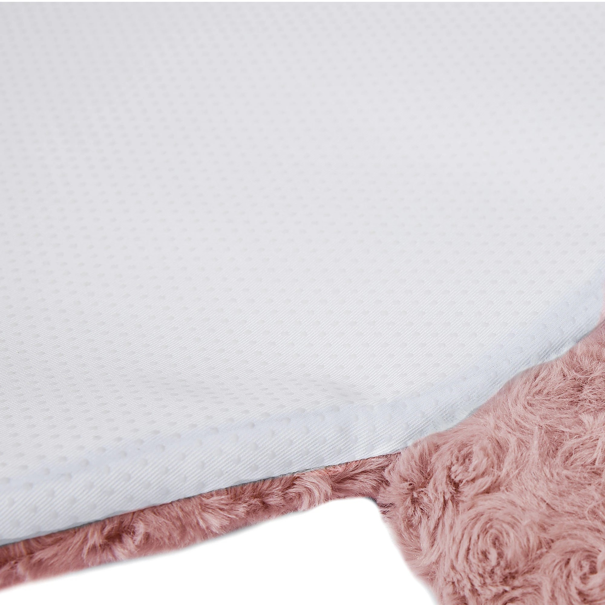 4 Pawz Medium Pet Calming Bed With Squeaky Toy Pink, 4 of 6