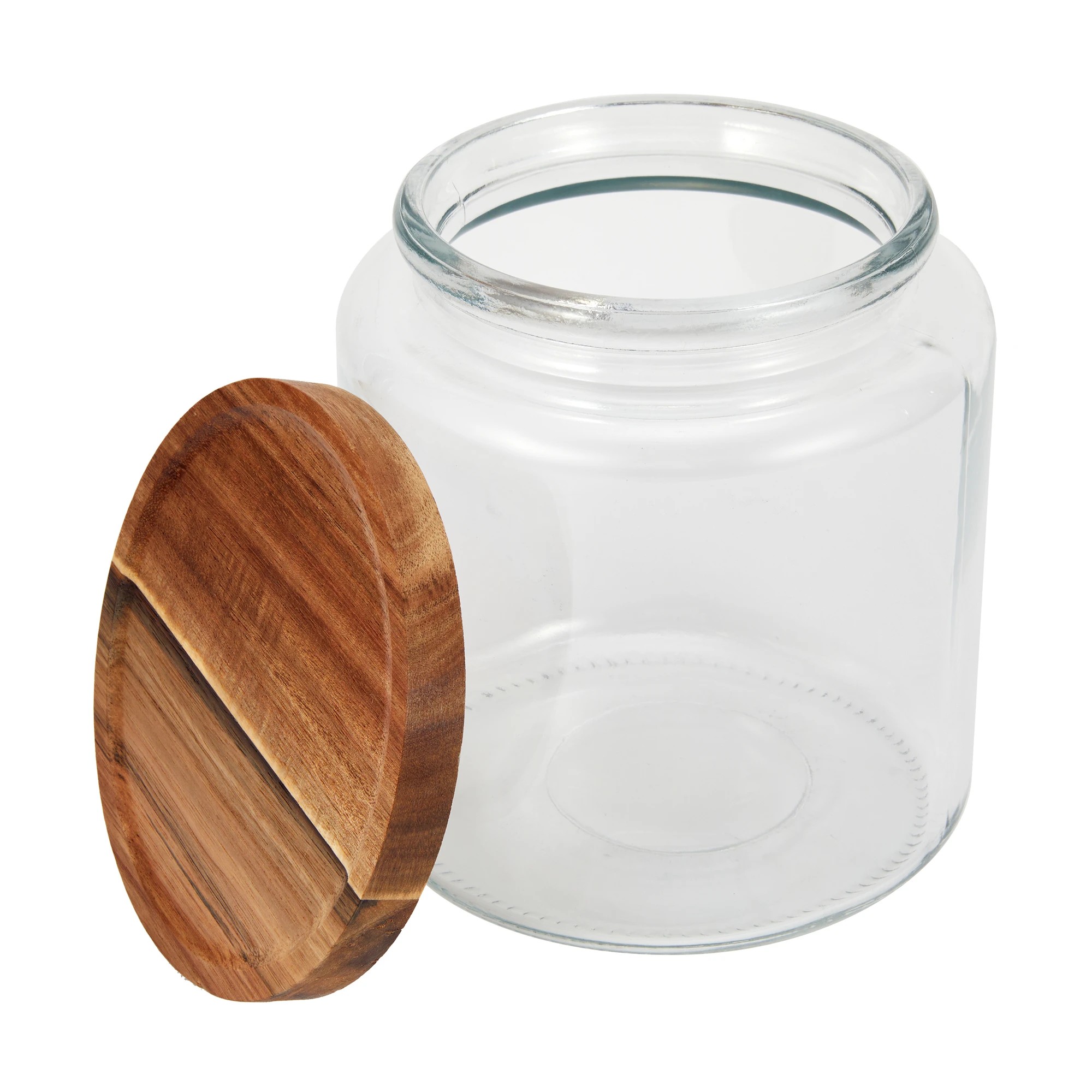 2 3L Glass Jar with Wood Lid, 2 of 5