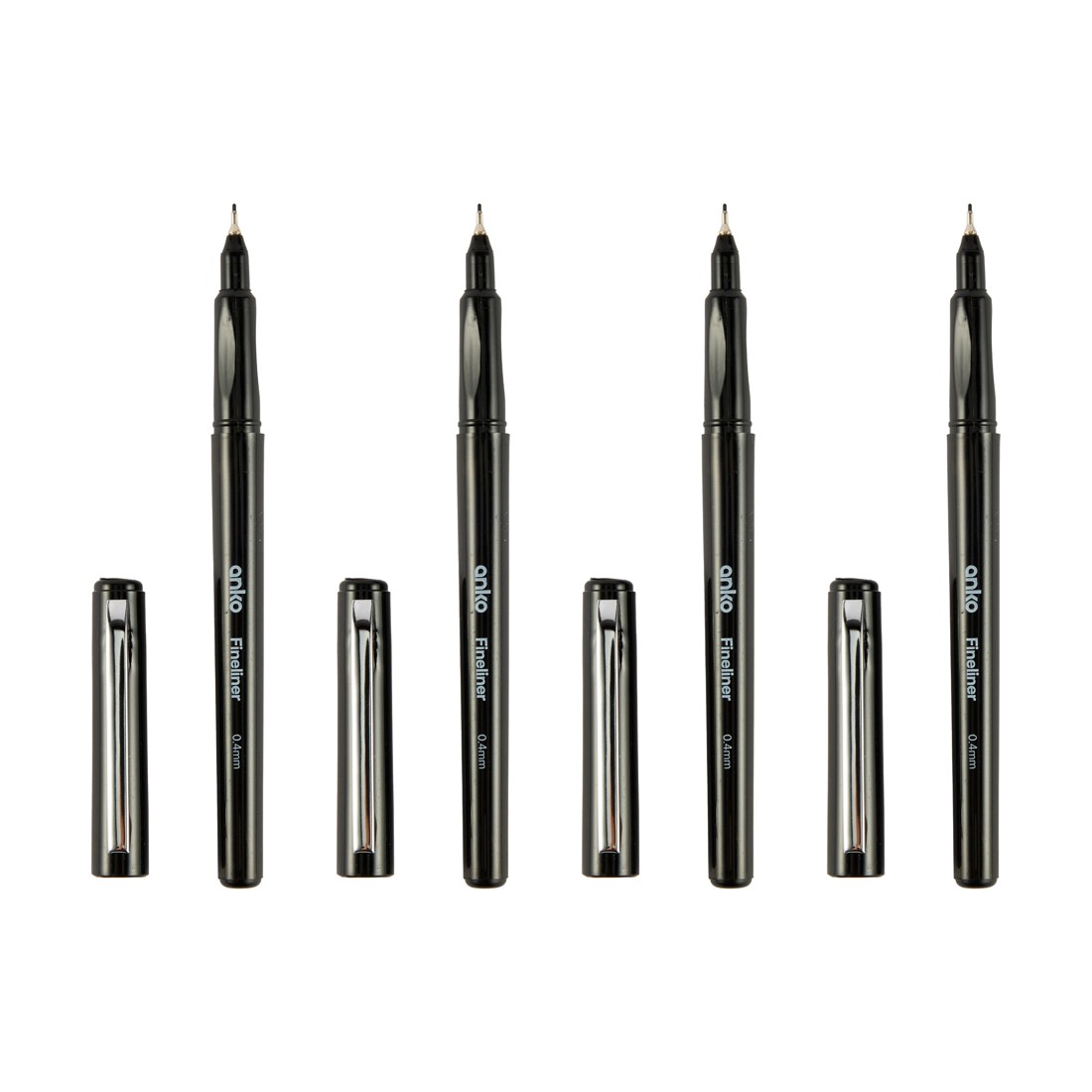 3 4 Pack Fineliner Pens, 3 of 5