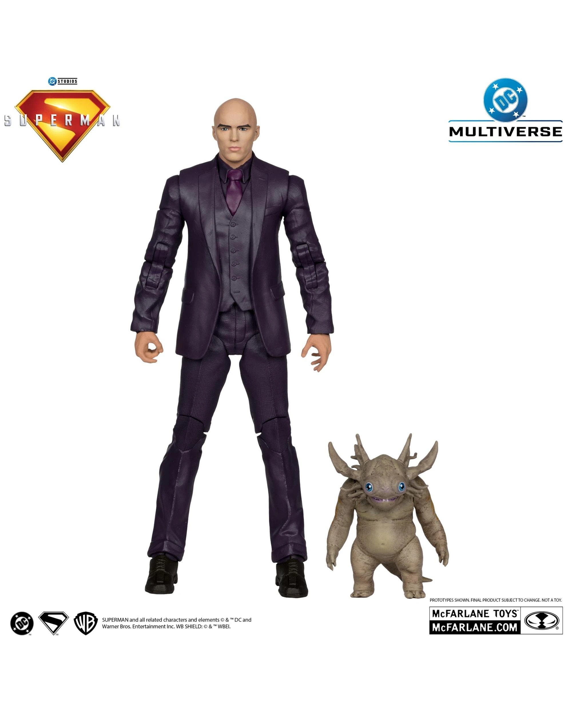 5 DC Multiverse Superman - 2025 -  Lex Luthor and Baby Kaiju Deluxe Theatrical Edition 7 inch Action Figure, 5 of 9