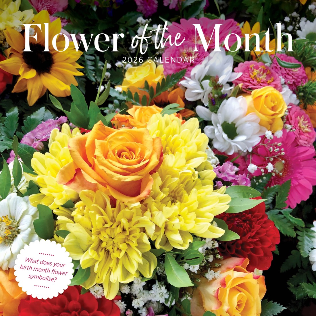 1 Flower of the Month 2026 Calendar, 1 of 1