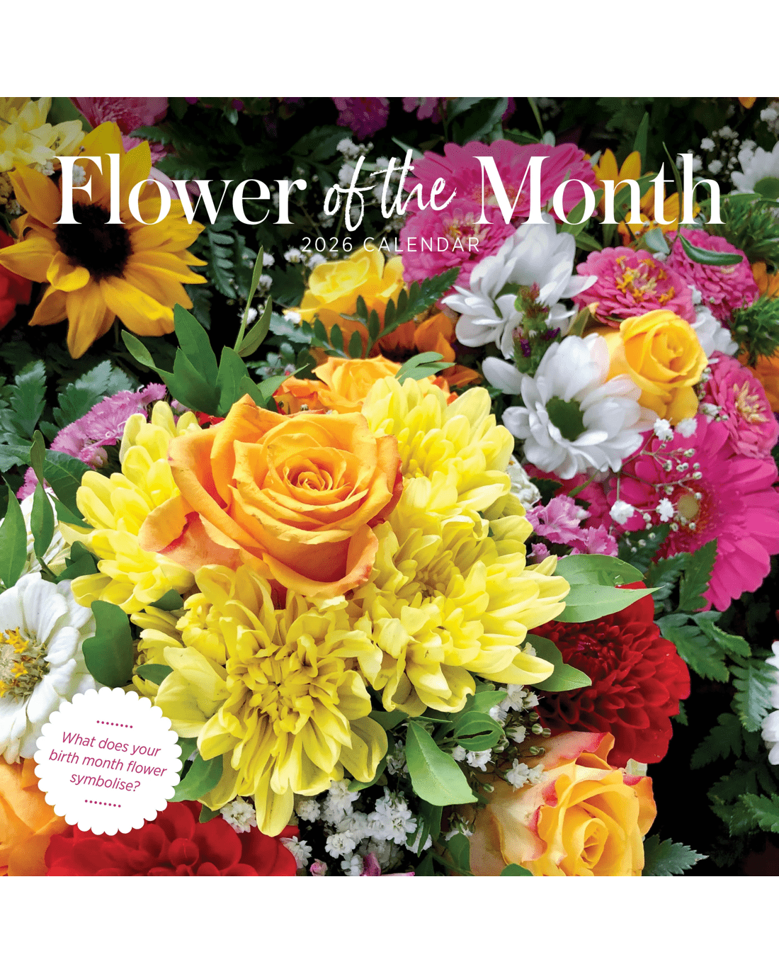 1 Flower of the Month 2026 Calendar, 1 of 1