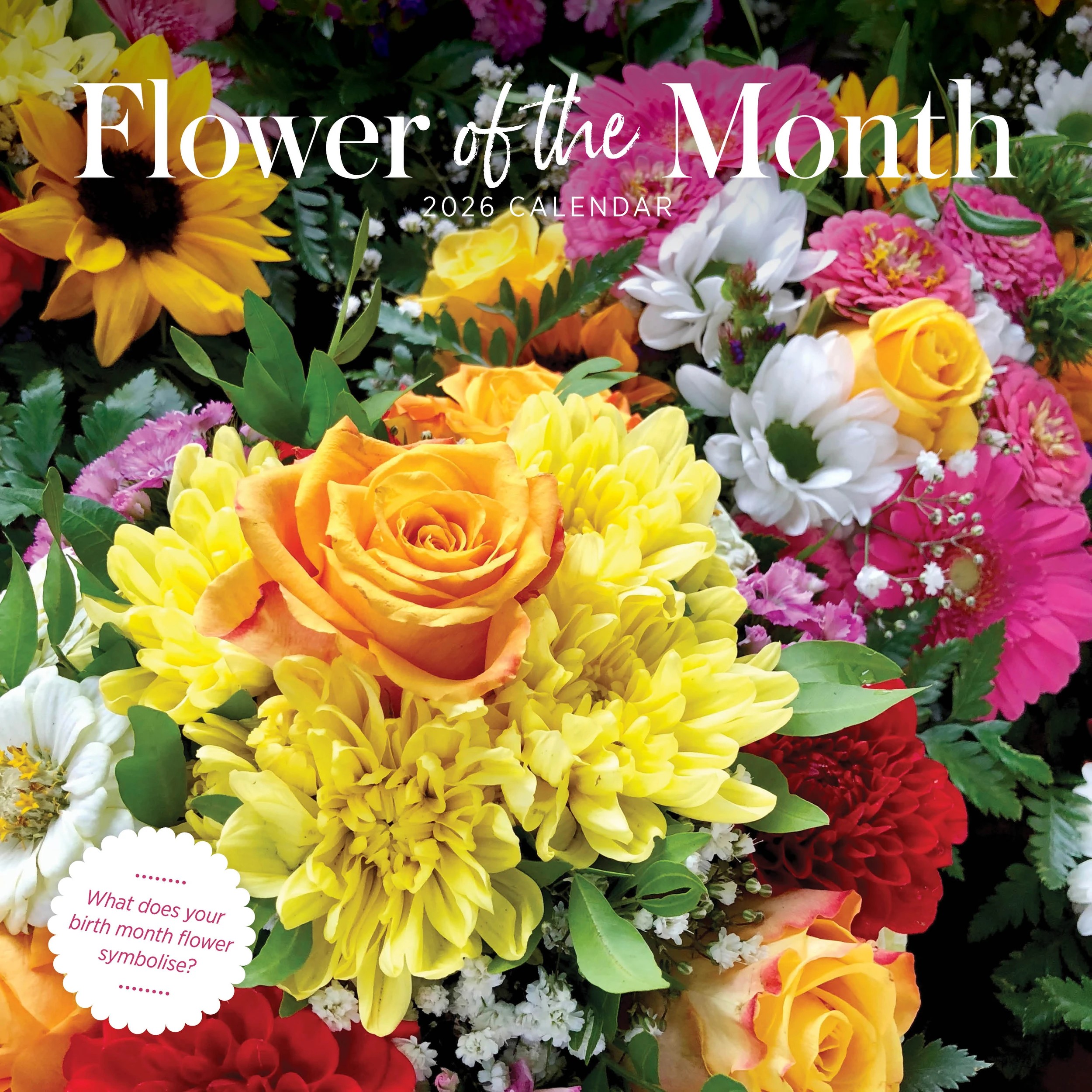 1 Flower of the Month 2026 Calendar, 1 of 1