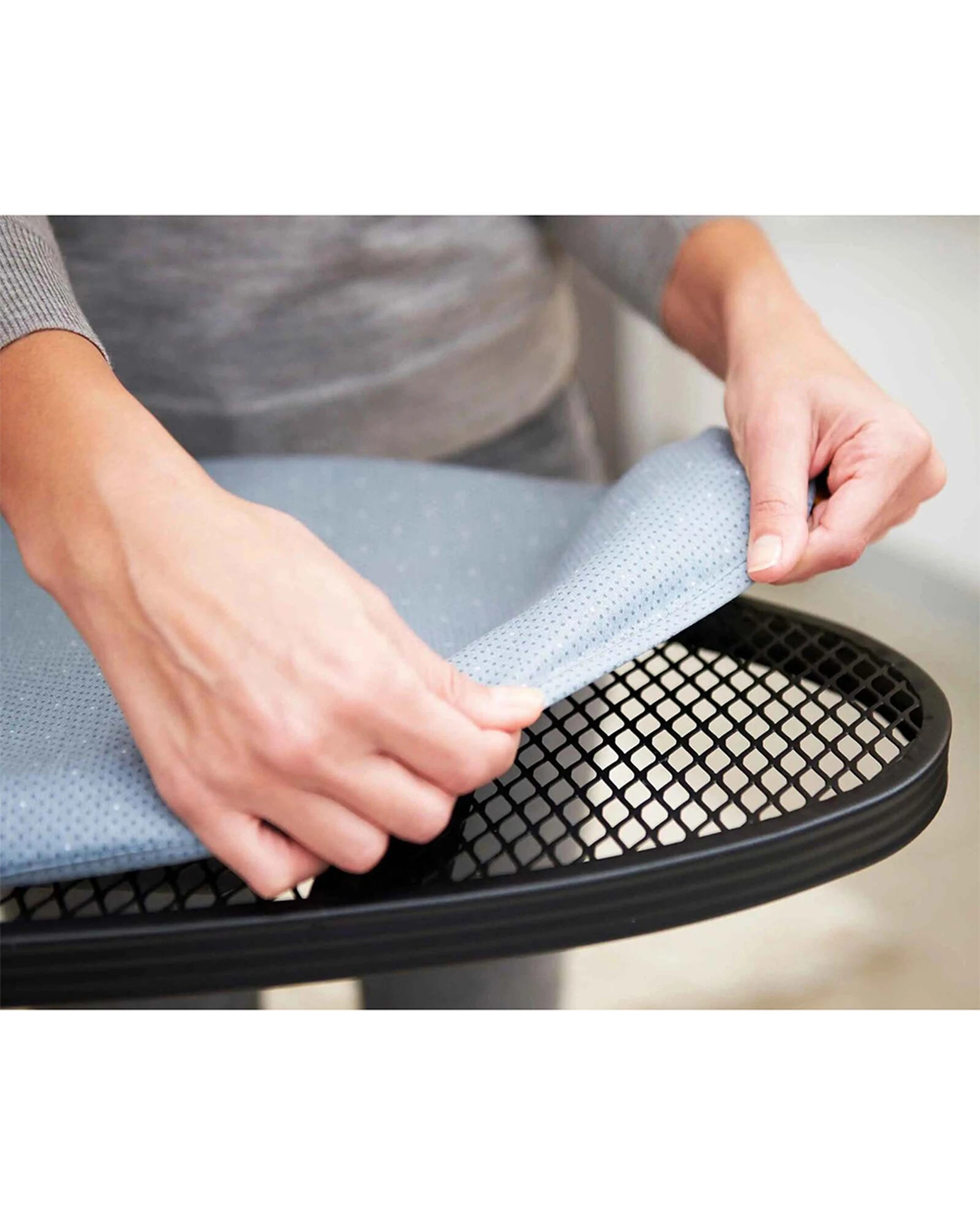 4 Joseph Joseph Glide Ironing Board Cover 130cm Cotton Top Heat-Resistant Pad - Grey, 4 of 4