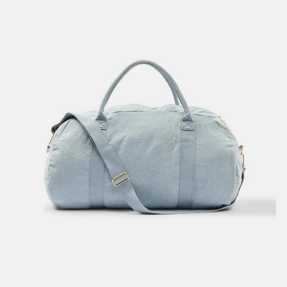 1 Casual Weekender Bag Chambray, 1 of 5