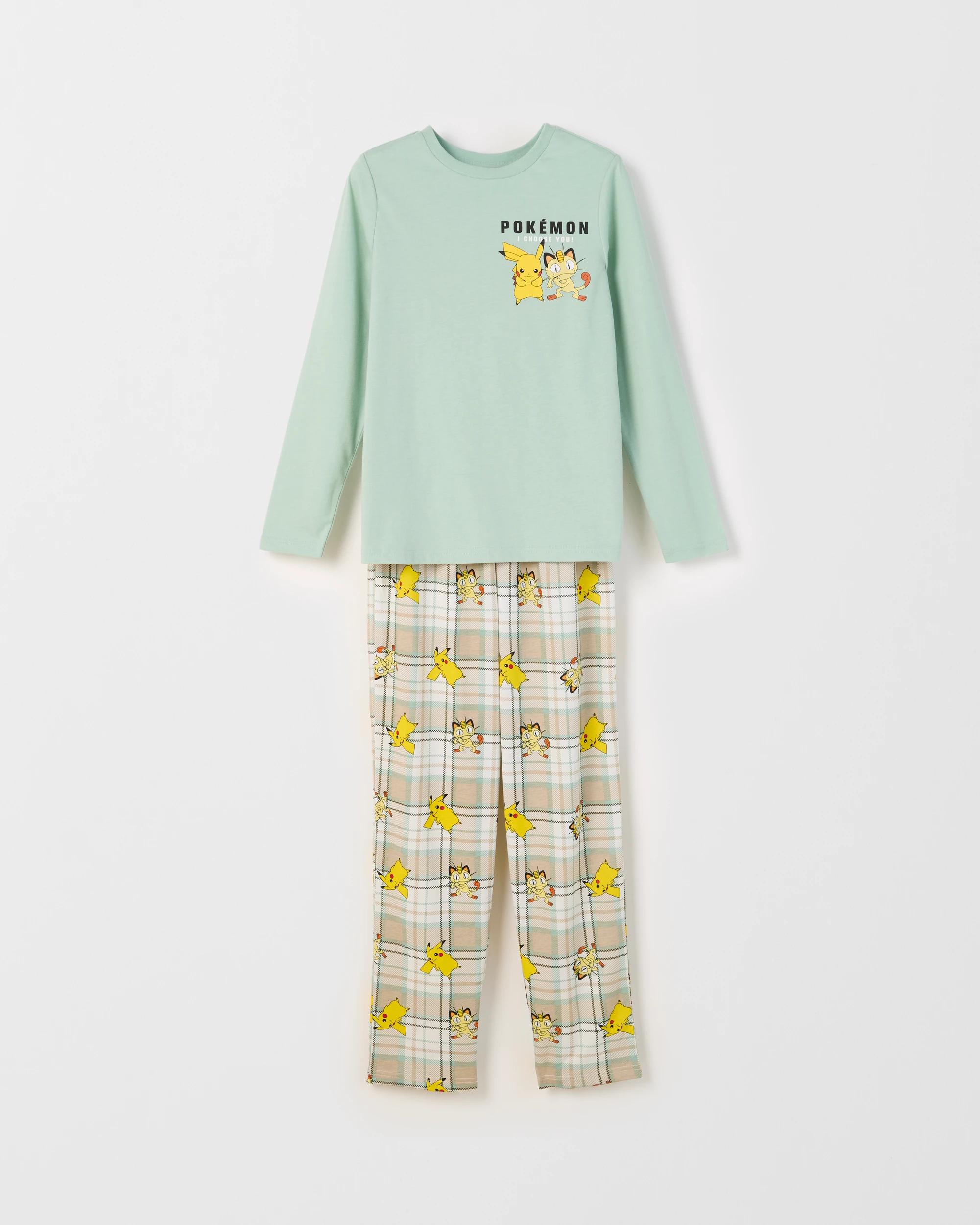 1 Pokemon Australian Cotton Jersey Older Boys Pyjama Set POKEMON, 1 of 5