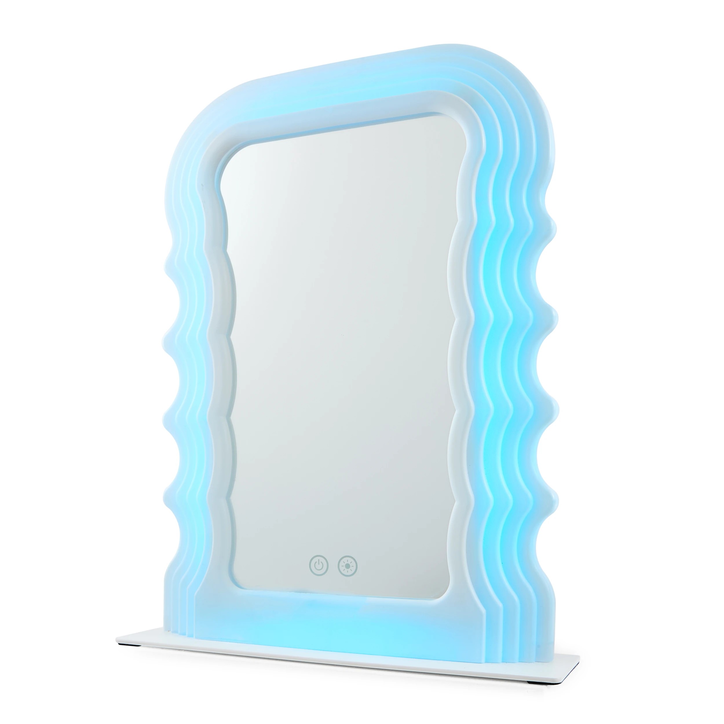2 Wavy LED Mirror, 2 of 10