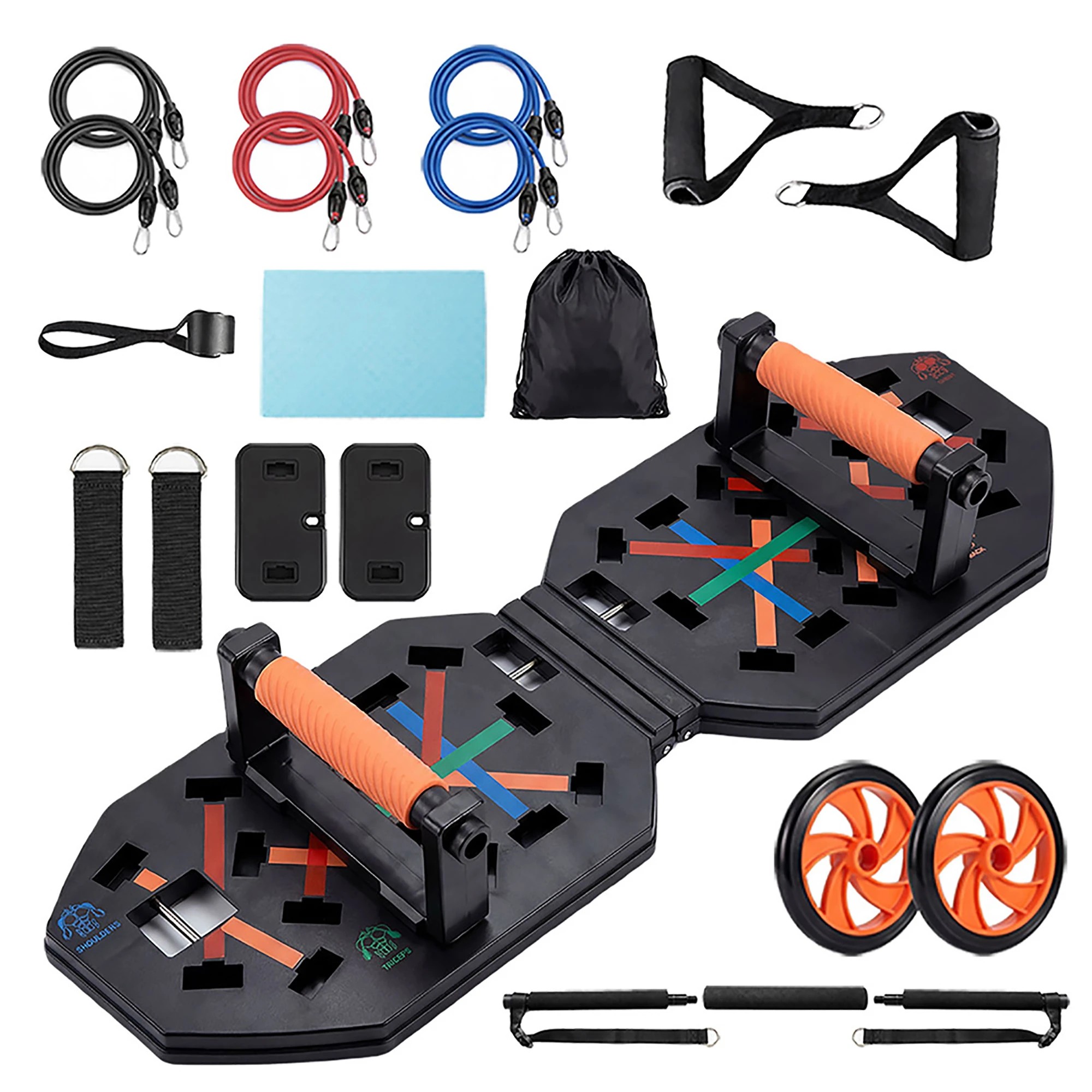 1 Centra Foldable Push Up Board, 1 of 5