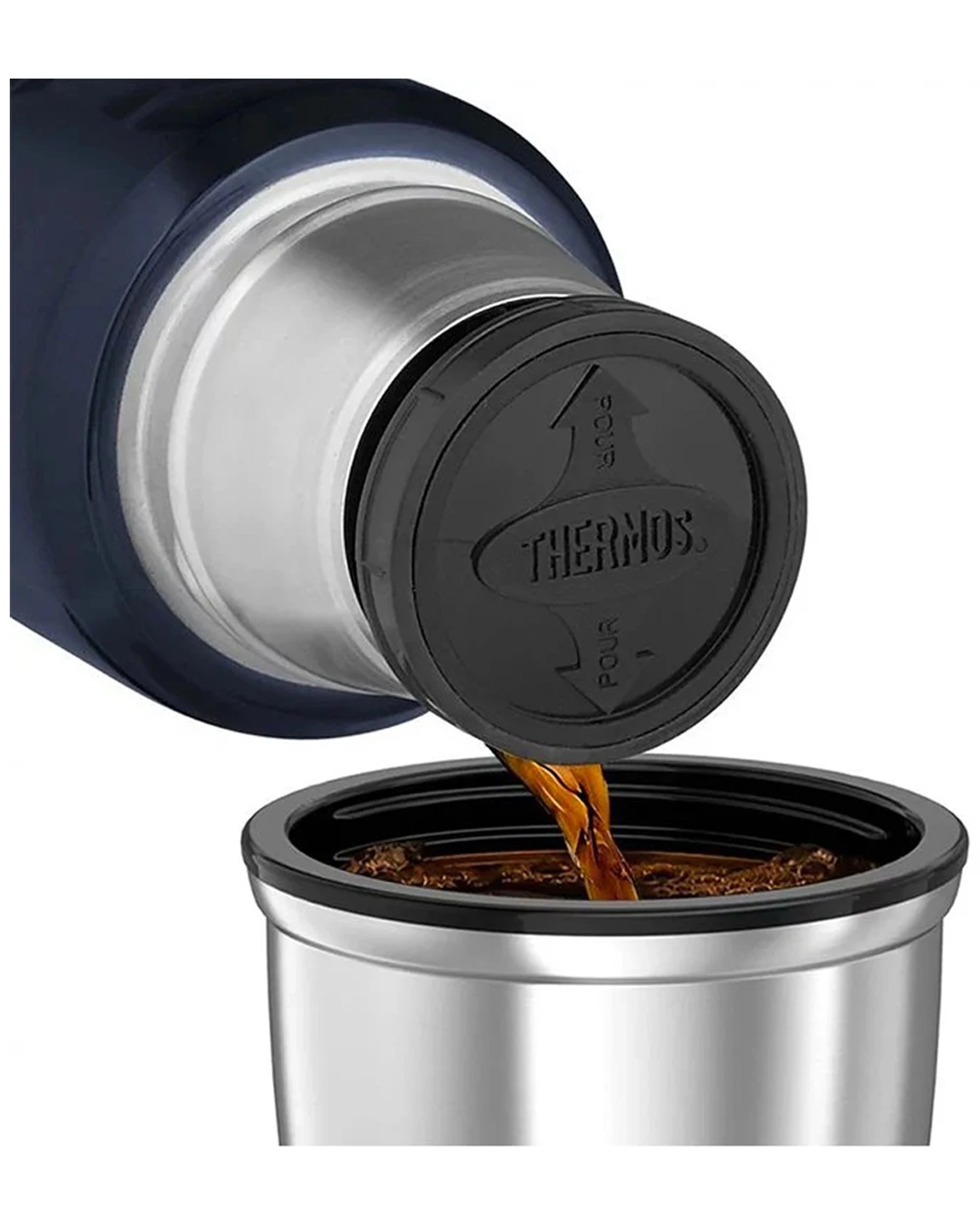 3 Thermos Stainless Steel King Vacuum Insulated Durable Flask Midnight Blue 2l
 - Blue, 3 of 3