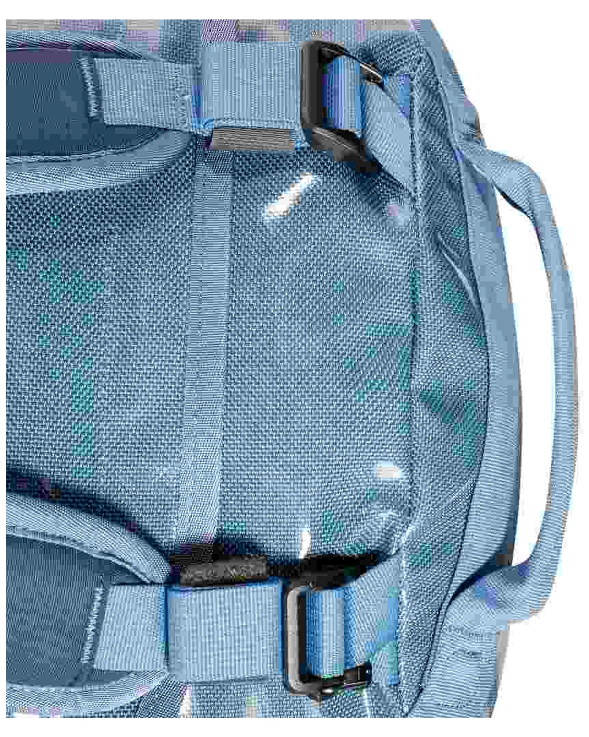 2 Tatonka Nylon Barrel Duffel Outdoor Travel Bag 65L Ballistic Nylon Construction - Blue, 2 of 10