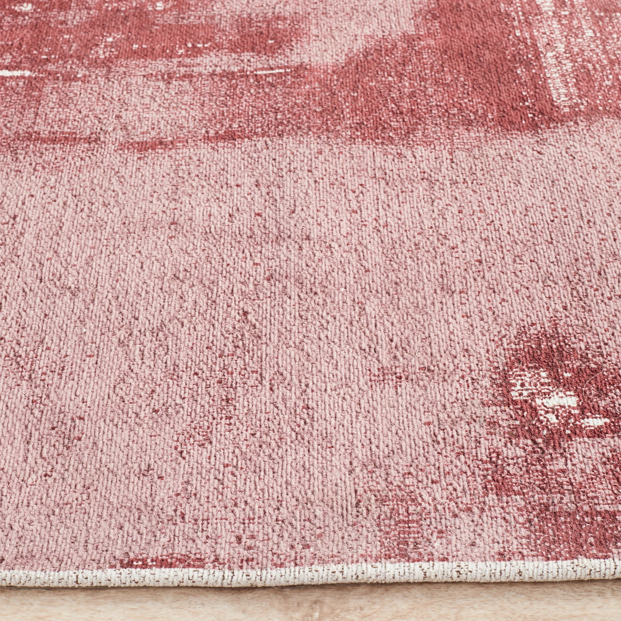 5 Common Ground Rugs Camellia 11 400x80cm - Large Runner Rug - Pink, 5 of 7