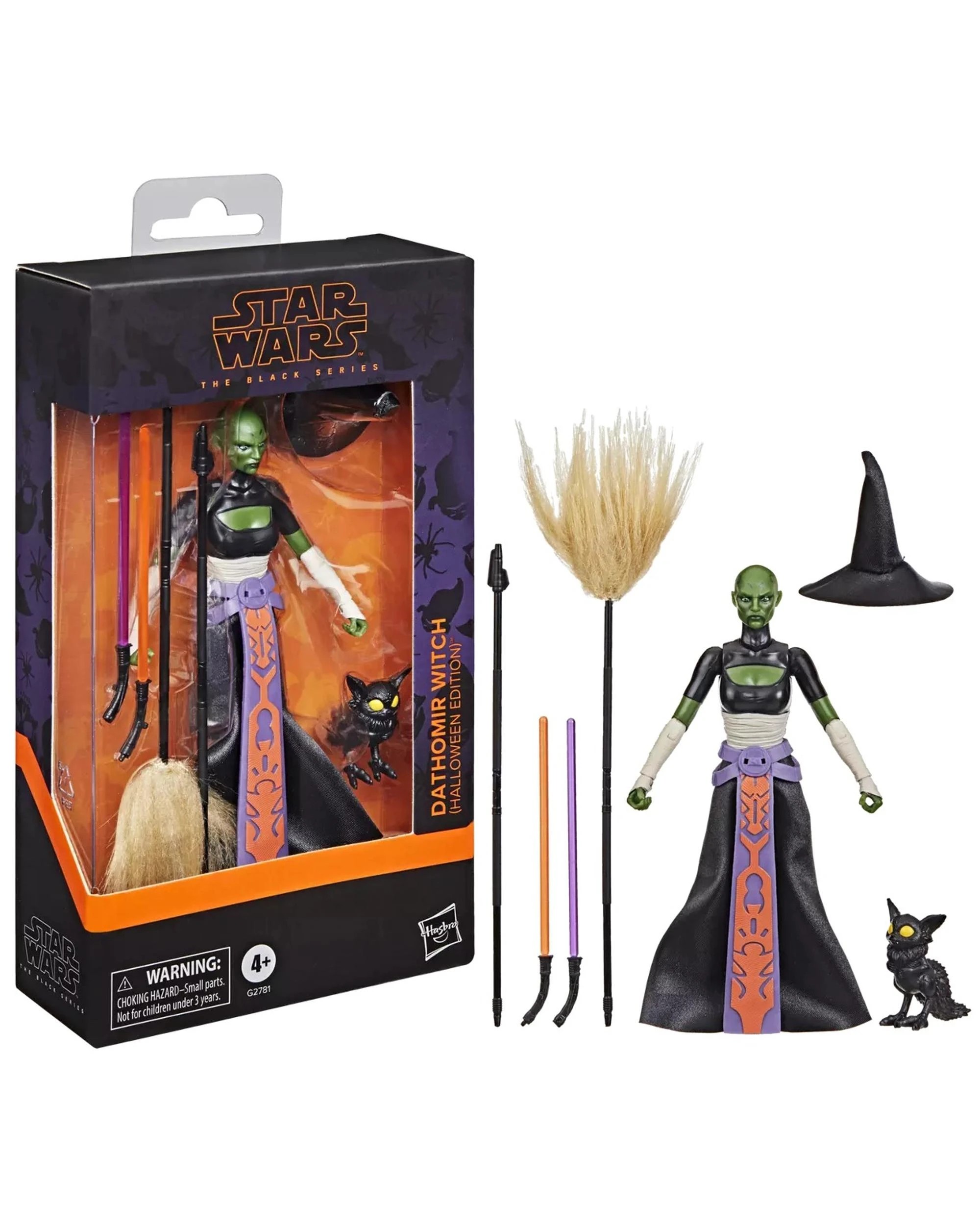1 Star Wars: The Black Series Dathomir Witch - Halloween Edition -  Action Figure, 1 of 5