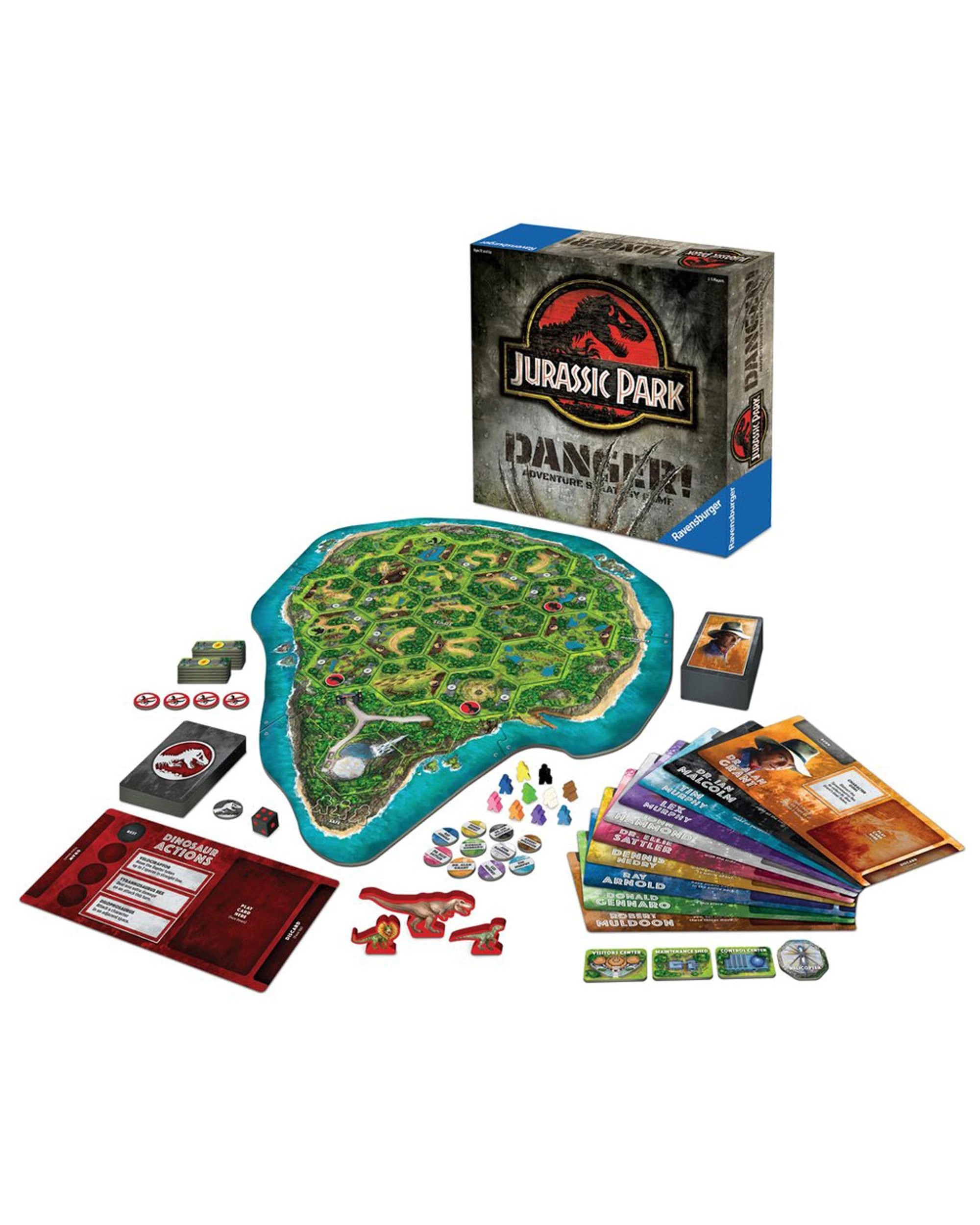 2 Ravensburger Jurassic Park Danger! Board Game, 2 of 2