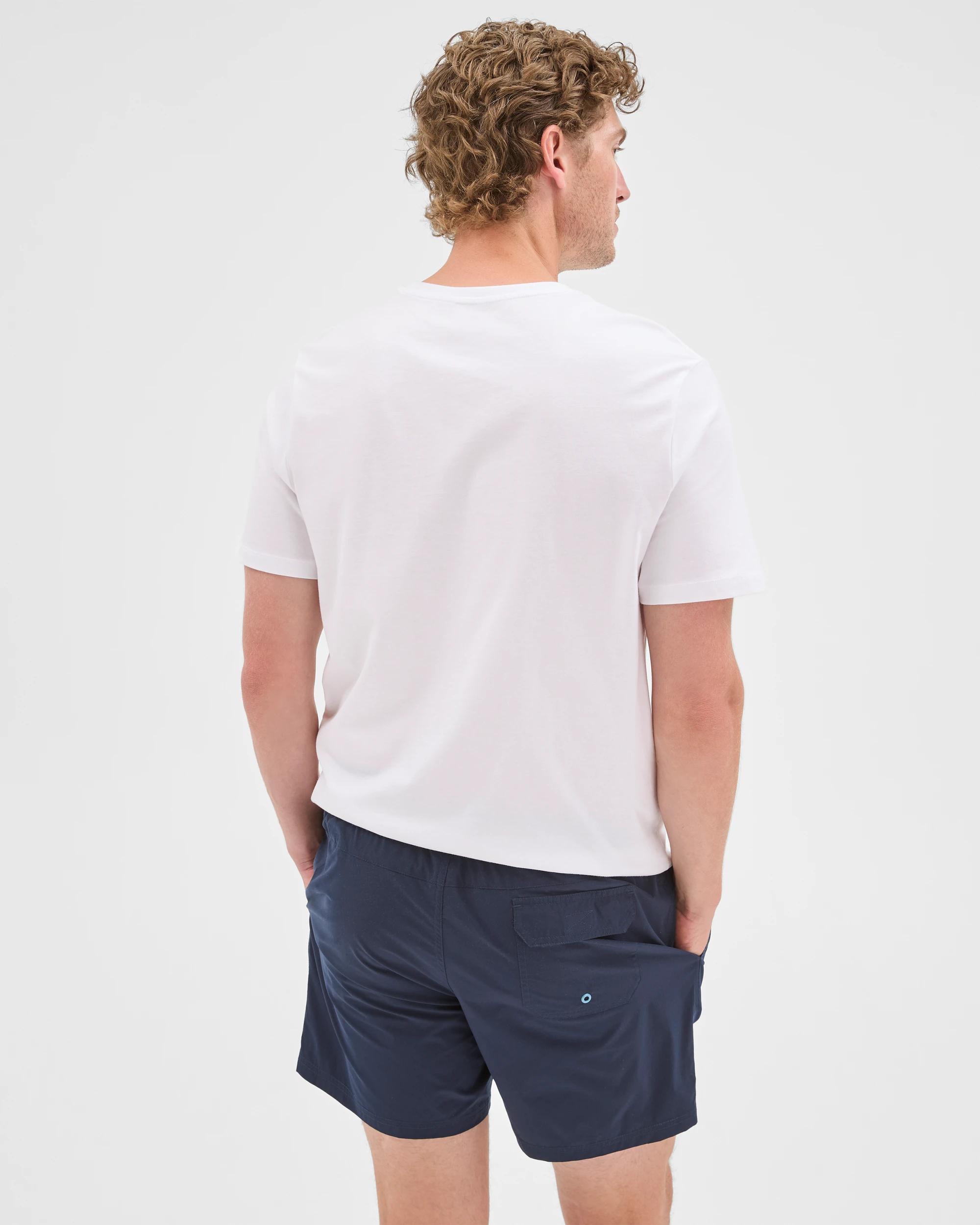 5 Target Man Elastic Waistband Bondi Shorts NAVY, 5 of 5