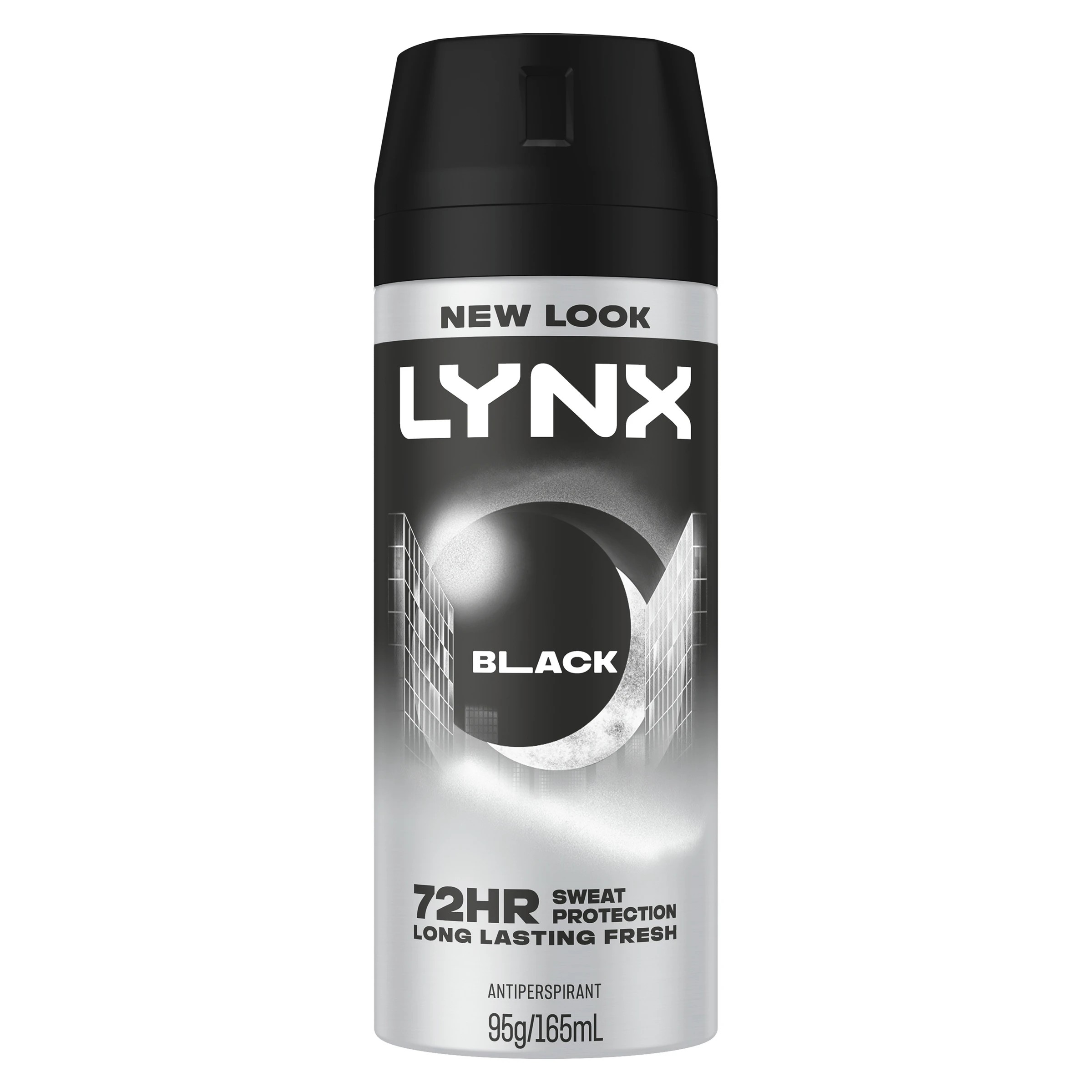 1 LYNX Black Antiperspirant Aerosol 165ml, 1 of 6