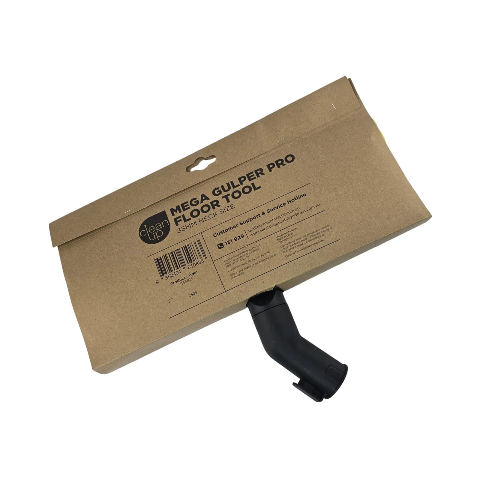 6 Gulper Pro Mega Floor Tool 35mm - Yellow, 6 of 7