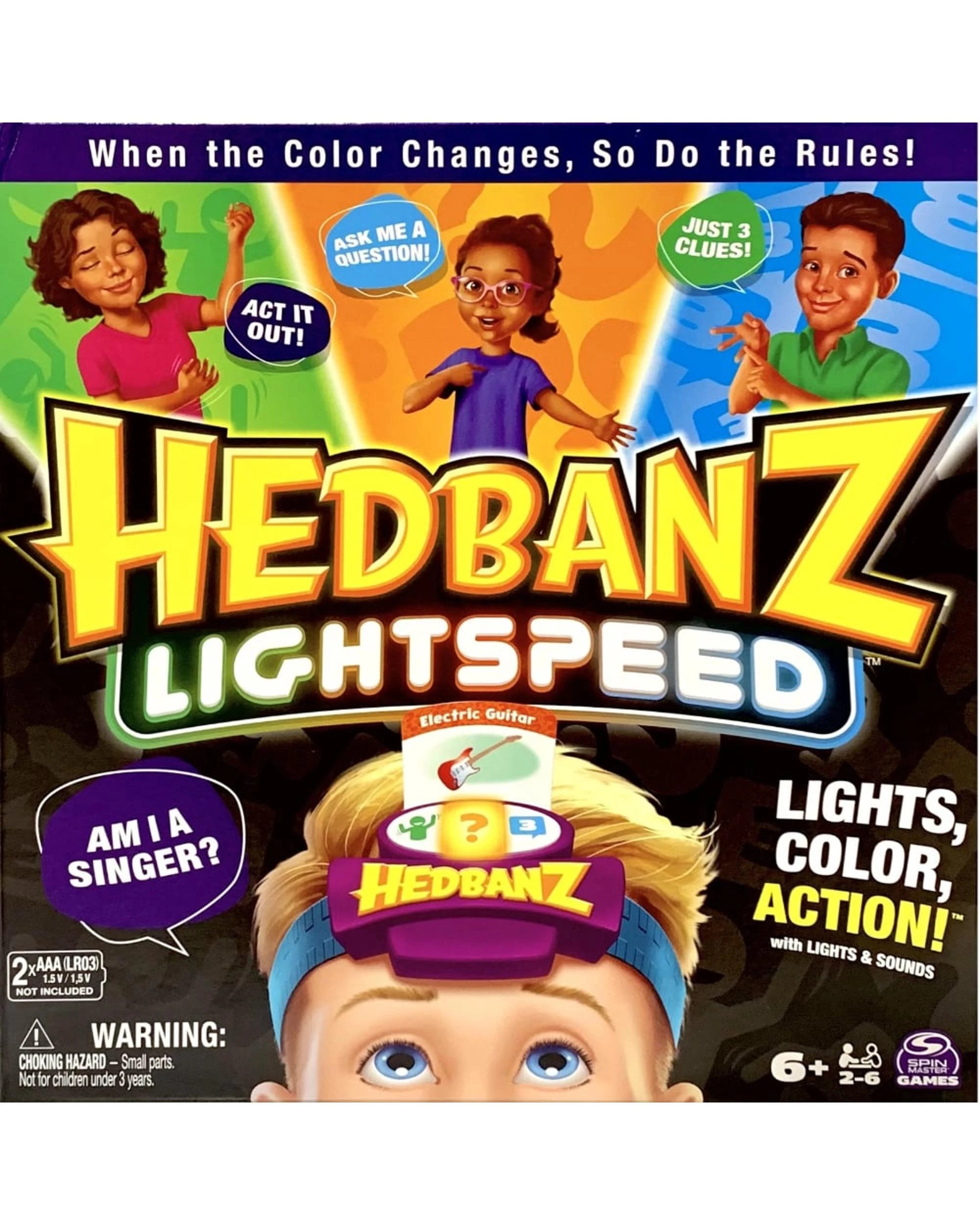 1 Hedbanz Lightspeed Board Game, 1 of 1