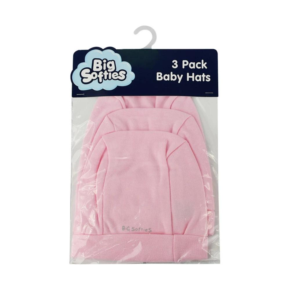 1 Big Softies 3 Pack Baby Hats , 1 of 1