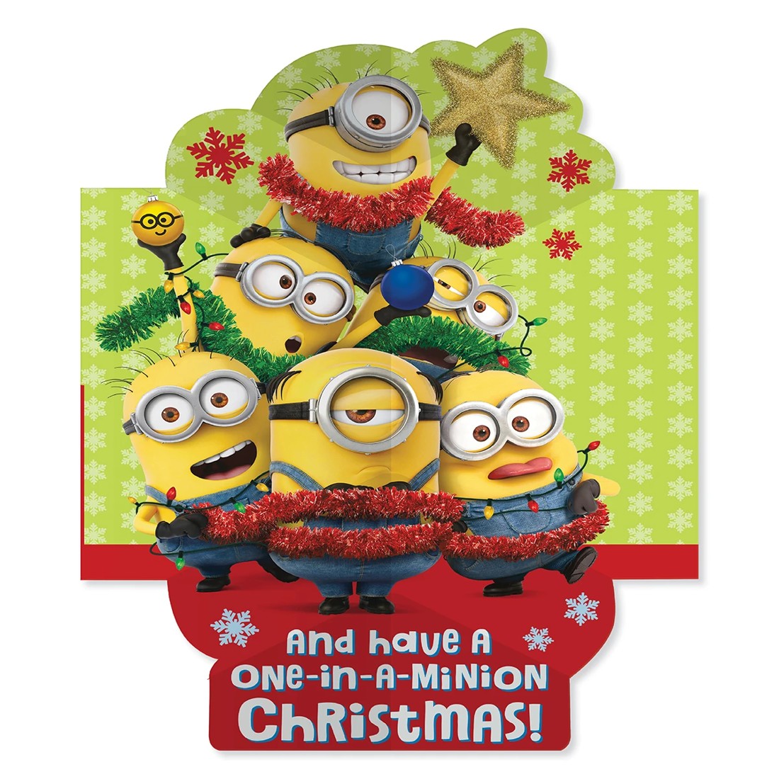 2 Hallmark Christmas Card - Minions, 2 of 3