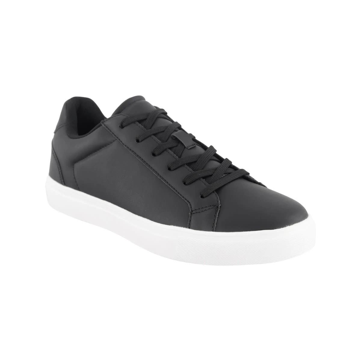 1 Casual Court Lace Up Sneakers BLACK, 1 of 6