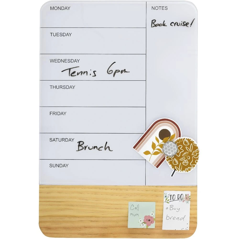 8 Otto Magnetic Glass Planner Board 300 x 450mm, 8 of 8