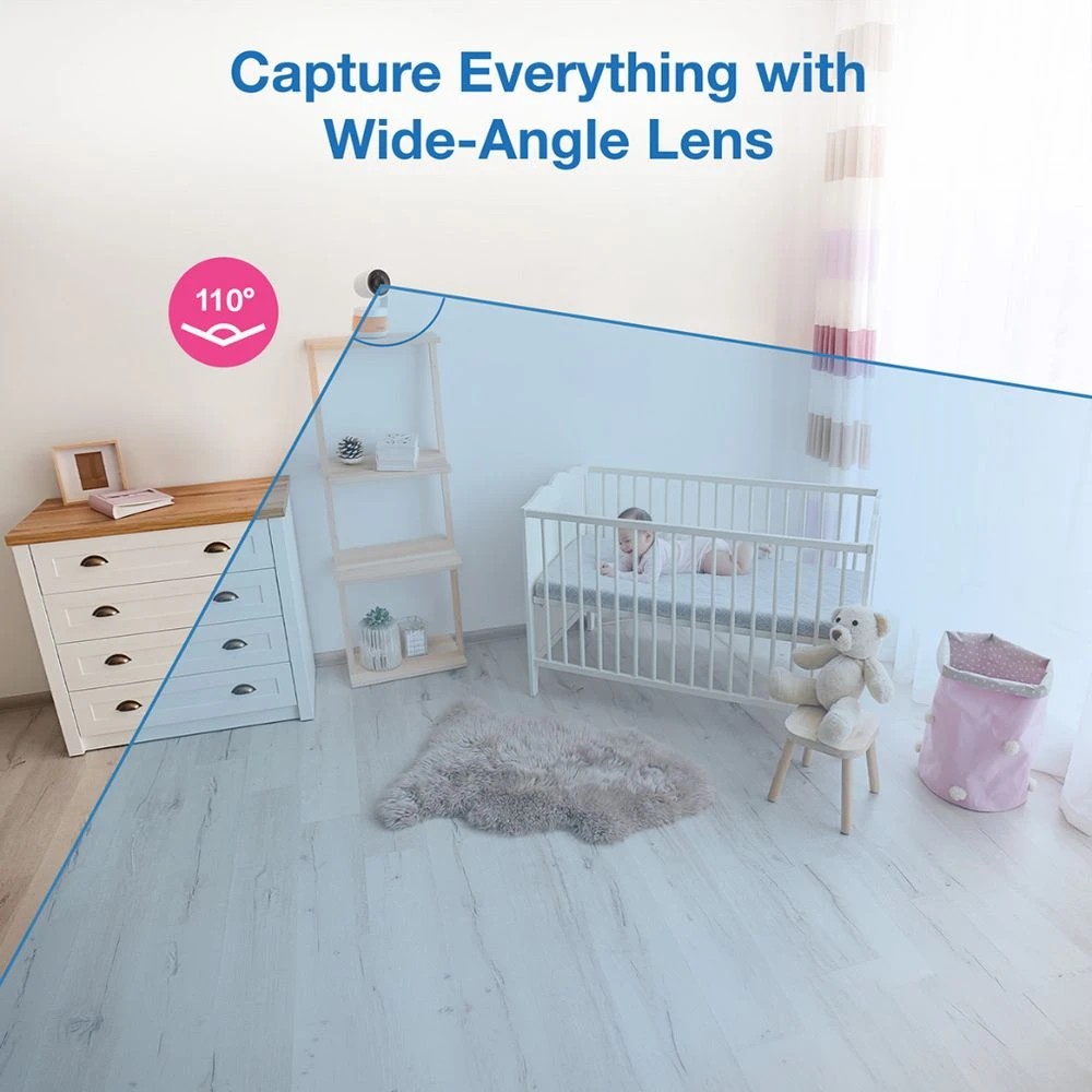 9 Vtech 5" Smart Pan & Tilt Baby Monitor, 9 of 9
