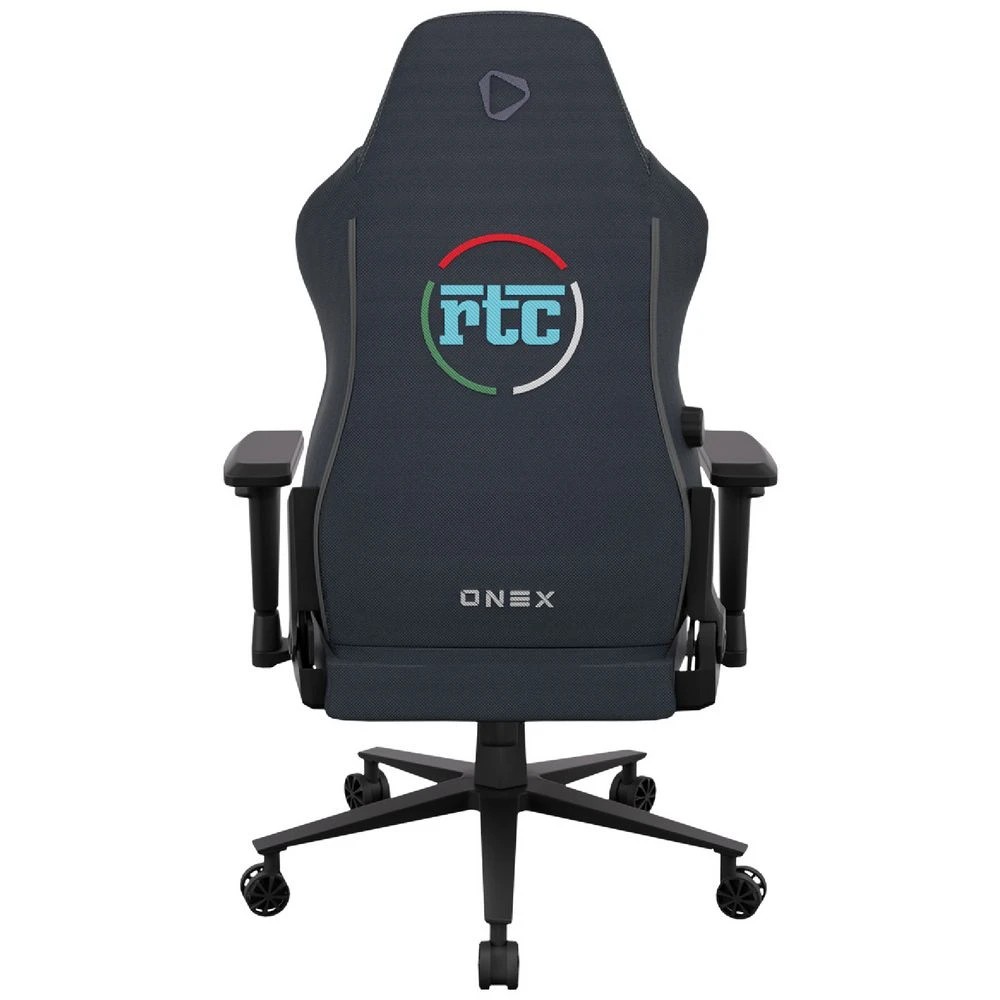3 ONEX RTC ErgoGlide Fabric Gaming Chair Graphite Gaming Chairs, 3 of 10