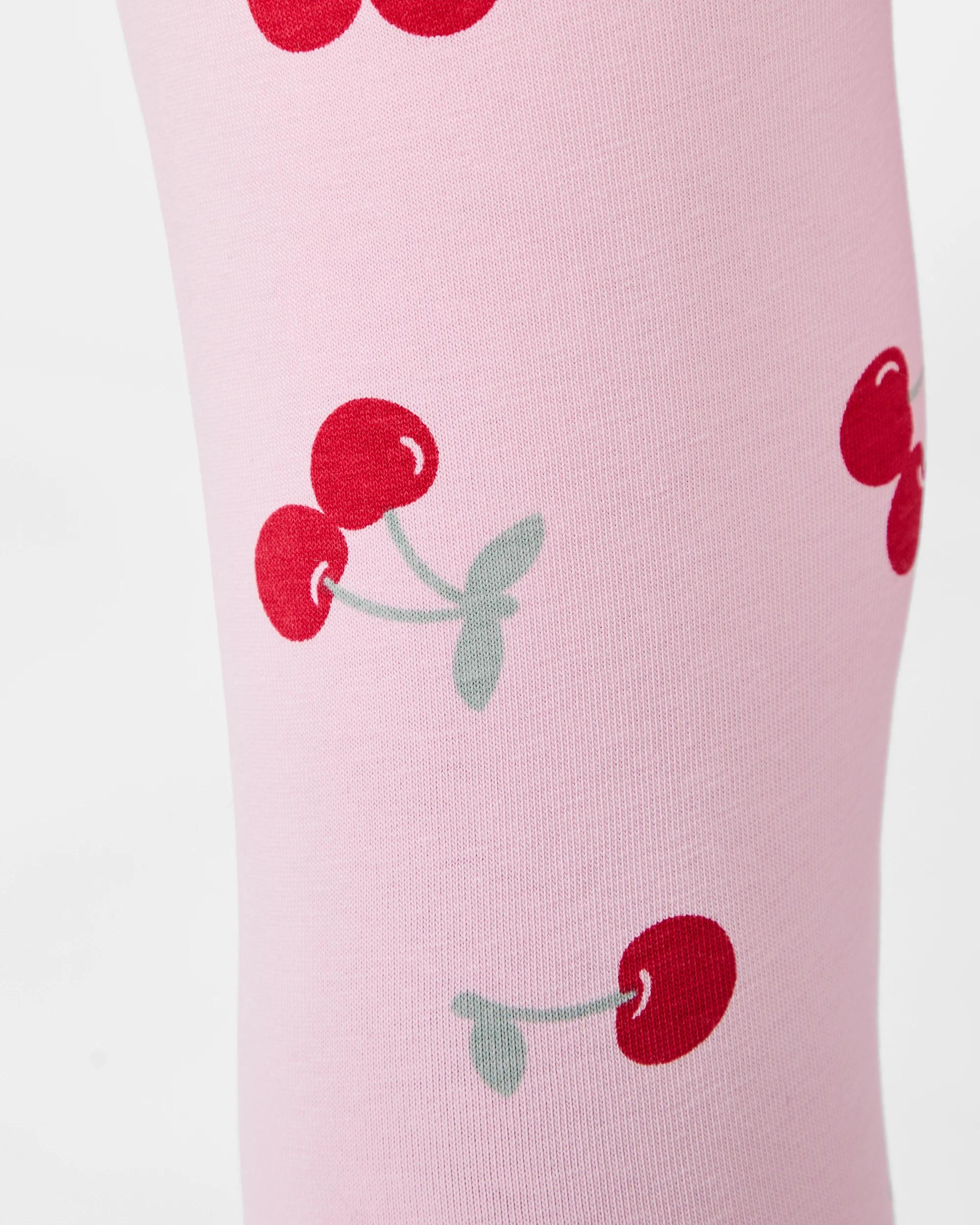 4 Printed Leggings Pnk Cherry, 4 of 6