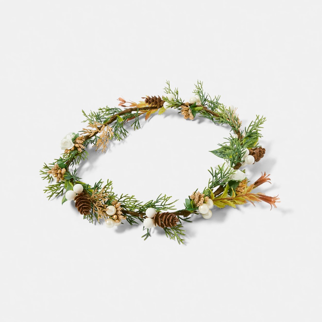2 Christmas Halo Wreath Headband, 2 of 5