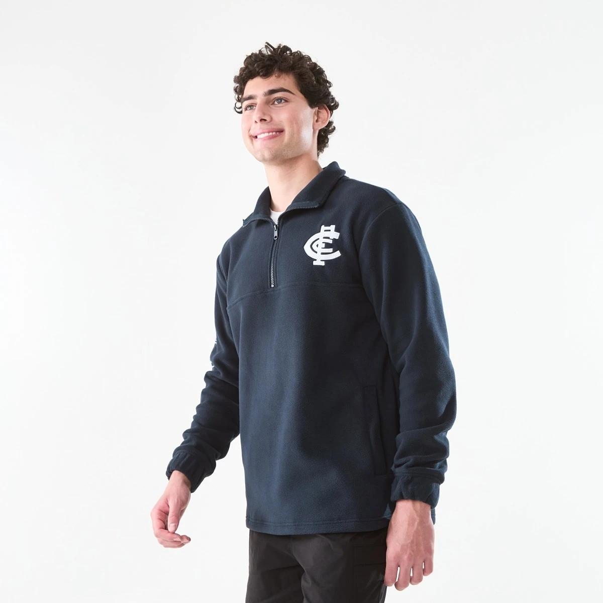 3 Official AFL Adult Polar Fleece Top Carlton, 3 of 8