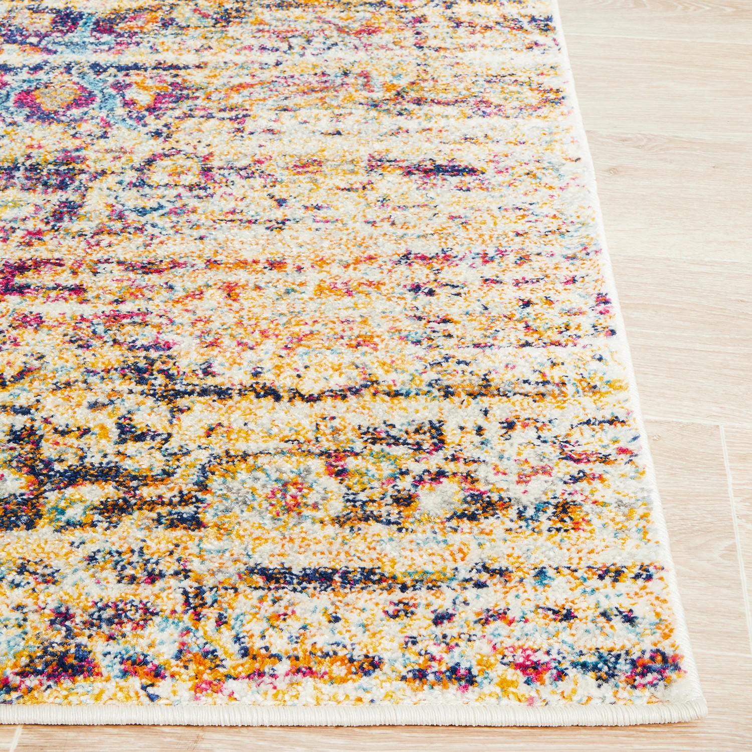 6 Common Ground Rugs Phantom 360 230x160cm - Medium Power Loomed Pet Friendly Floor Rug - Blue, 6 of 7