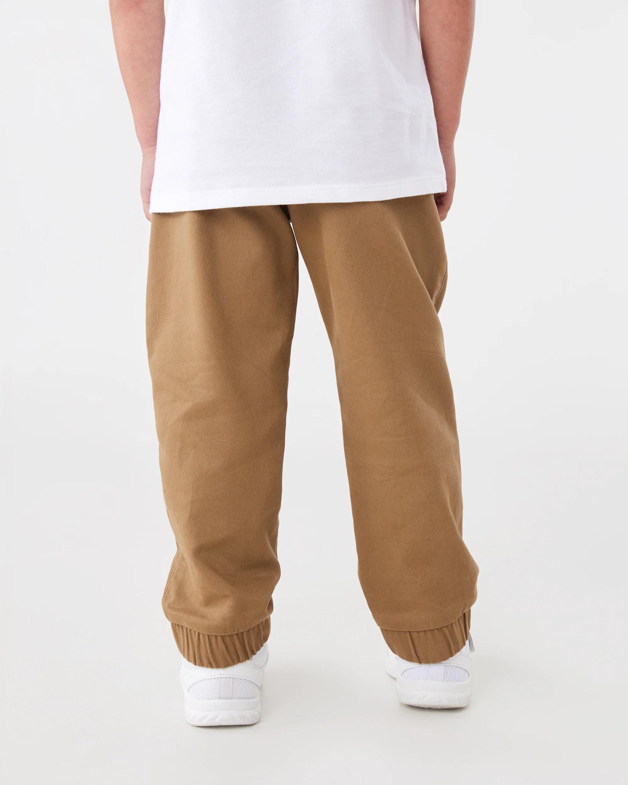 2 Pull-On Knit Joggers Coco Brown, 2 of 6