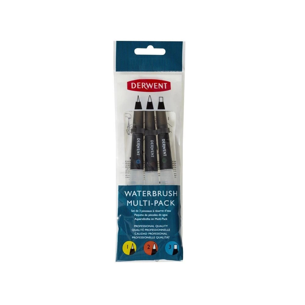 4 Derwent Water Paintbrush 3 Pack, 4 of 7