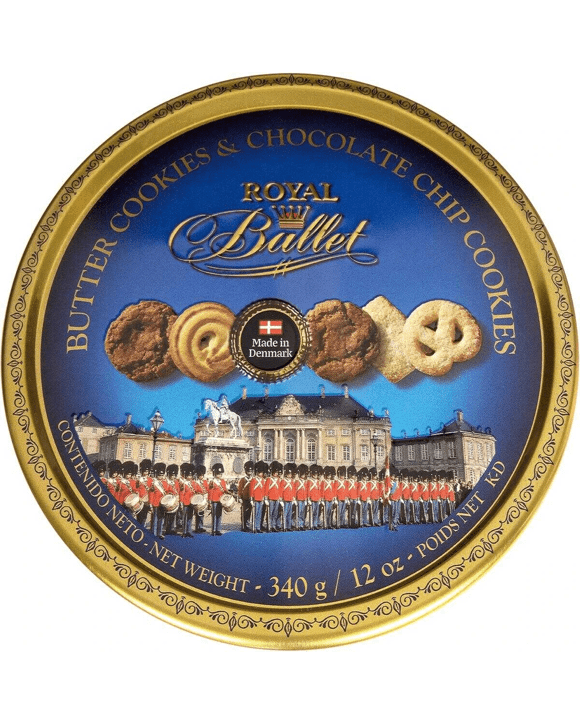 Royal Ballet Butter and Chocolate Chip Cookies 340g