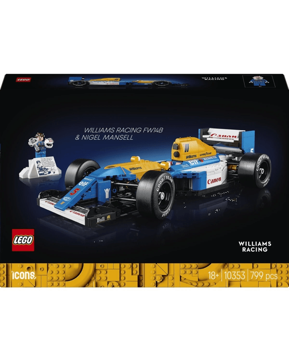 LEGO Icons Williams Racing FW14B & Nigel Mansell 10353