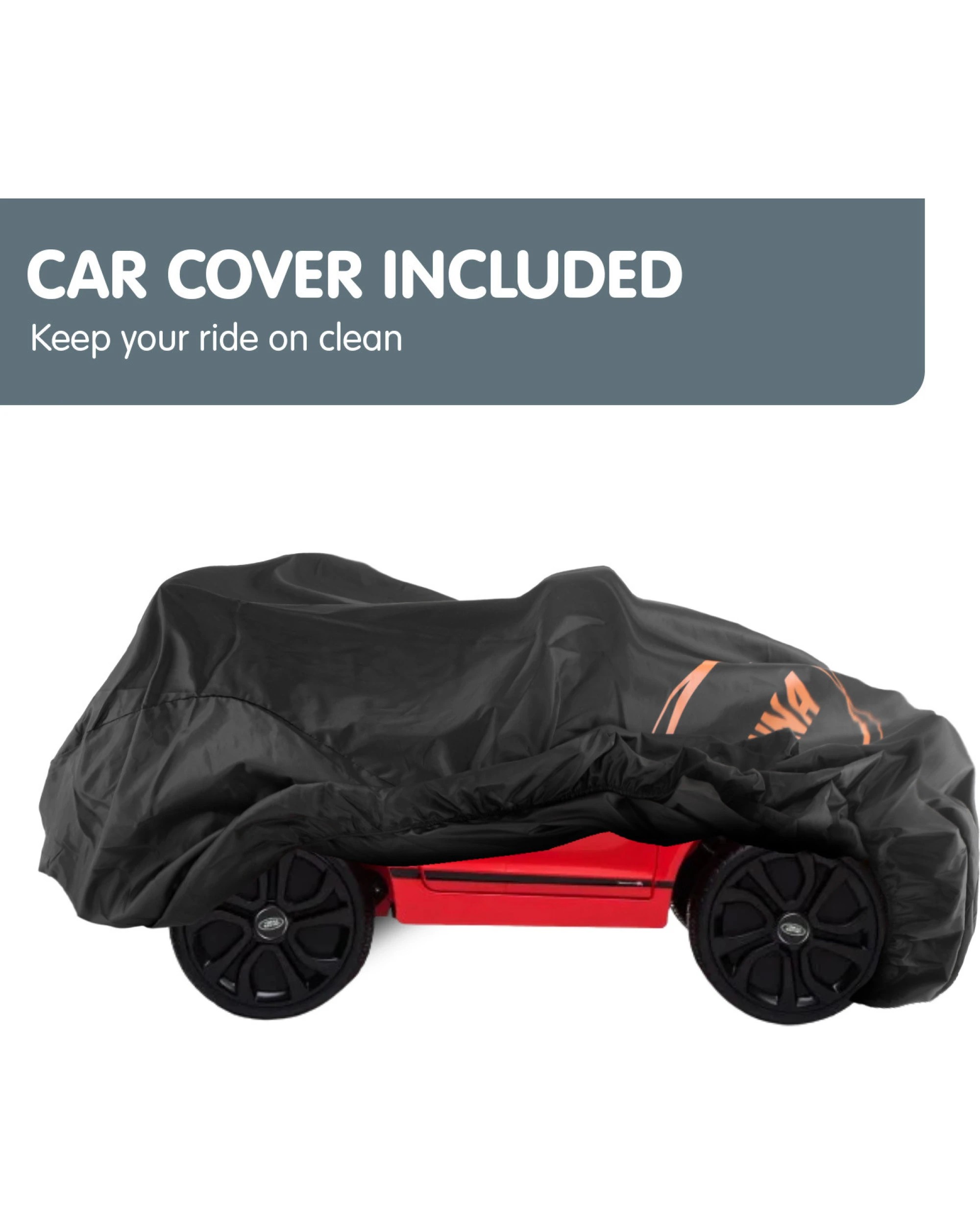 2 Kahuna Land Rover Licensed Kids Electric Ride On Car Remote Control - Red, 2 of 10