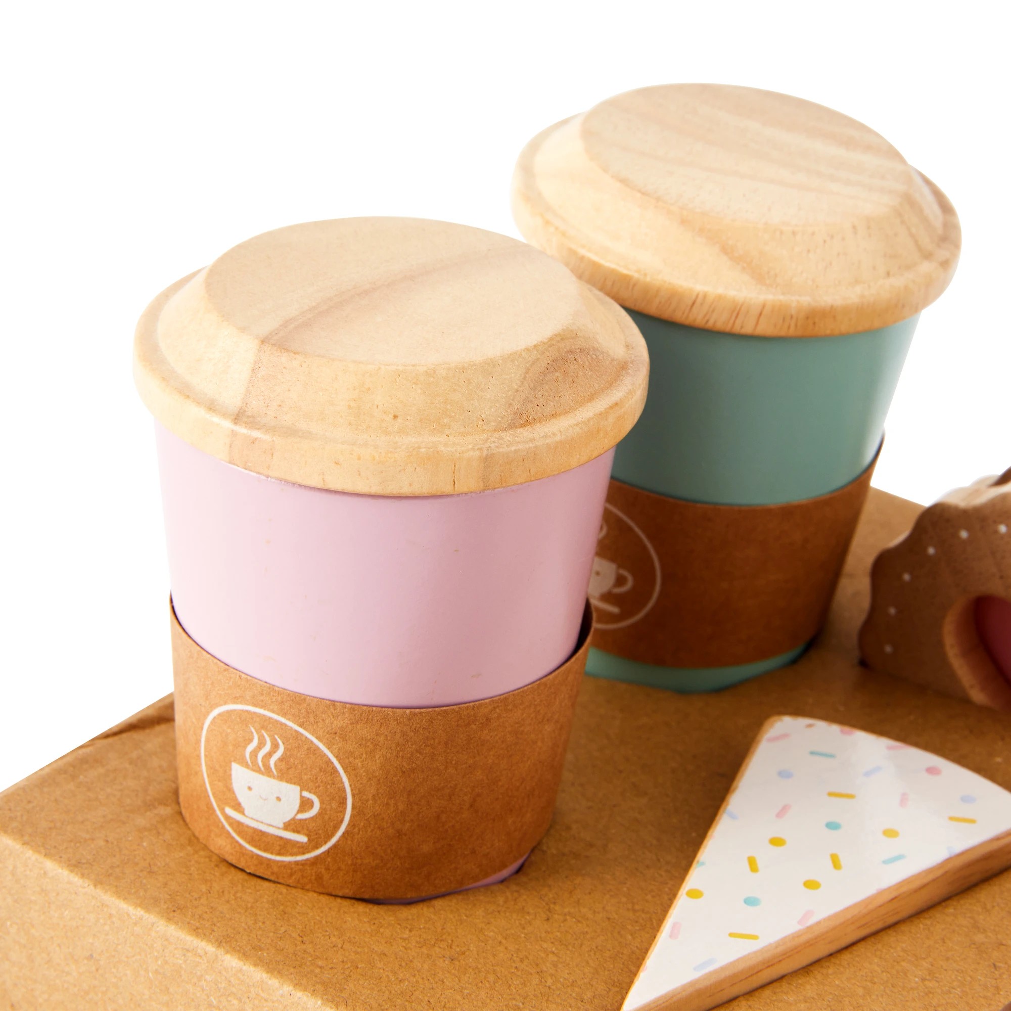 4 12 Piece Wooden Babyccino Set, 4 of 5