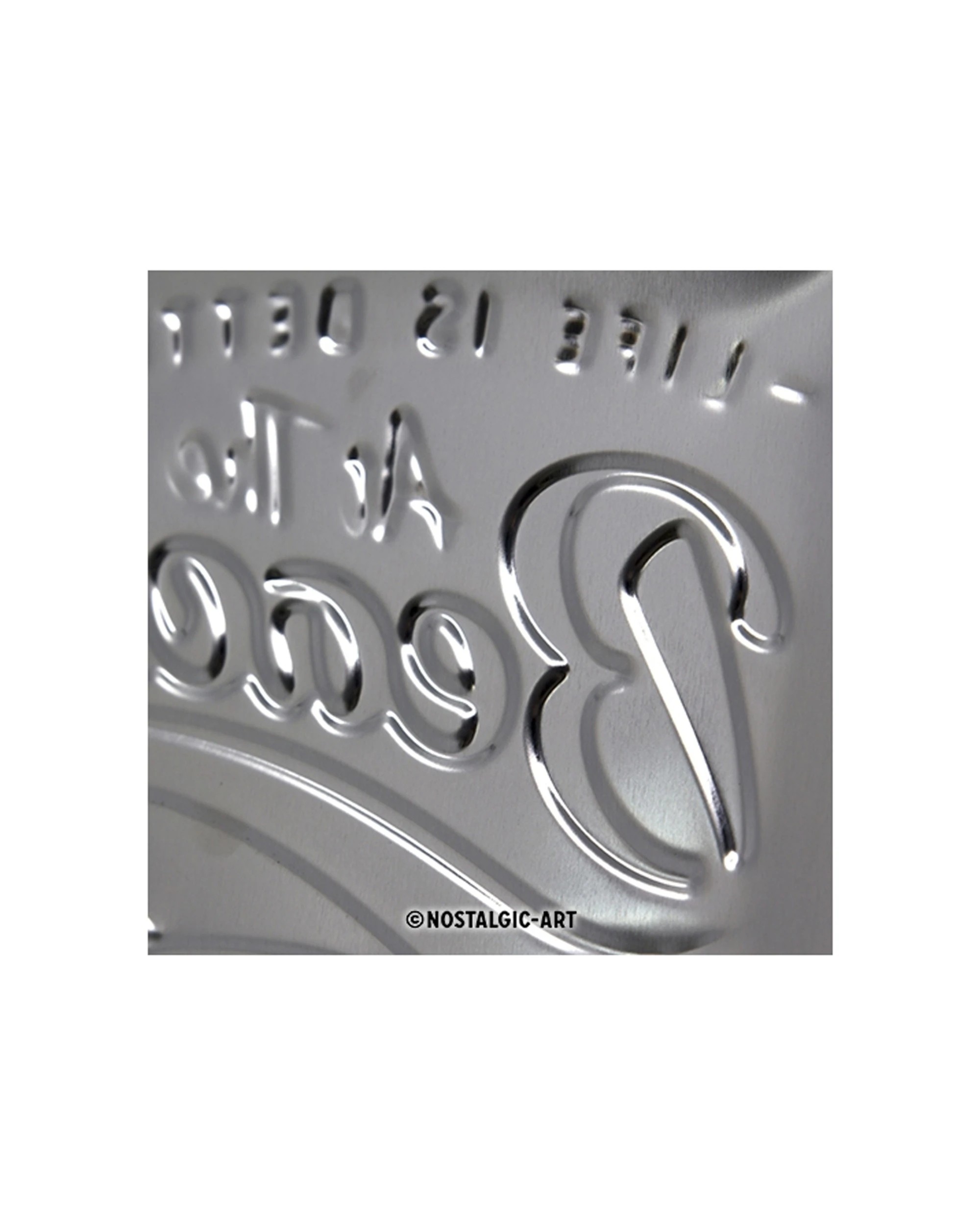 3 Nostalgic-Art Medium 20x30cm Metal Wall Art Sign Plaque - VW Bulli Beach - Multi, 3 of 3