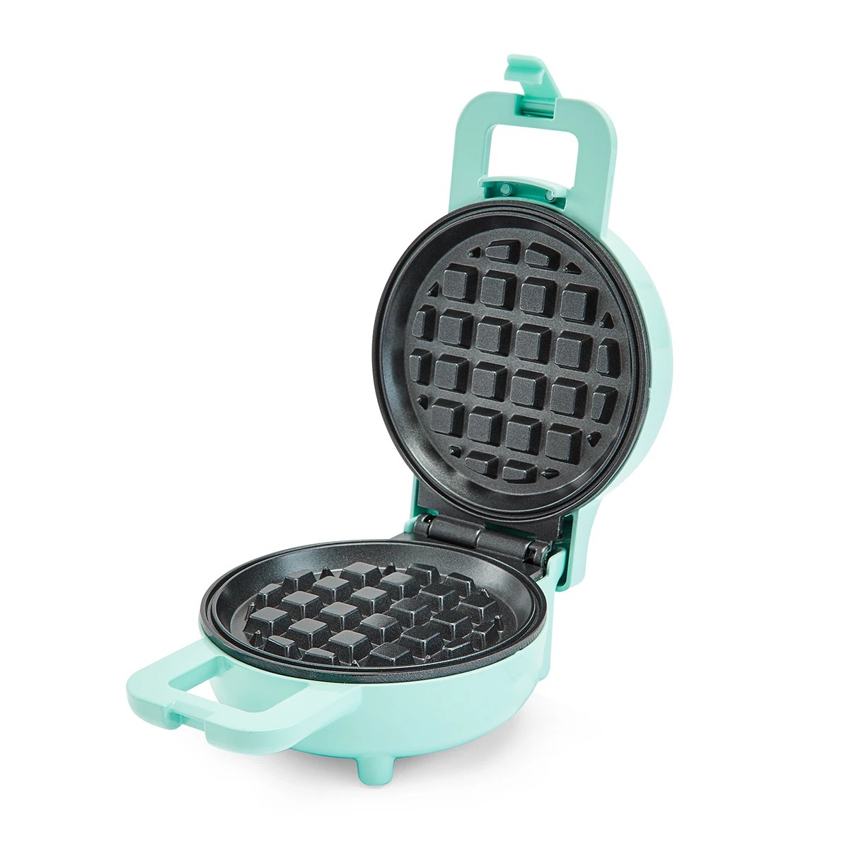 4 Mini Waffle Maker - Green, 4 of 10