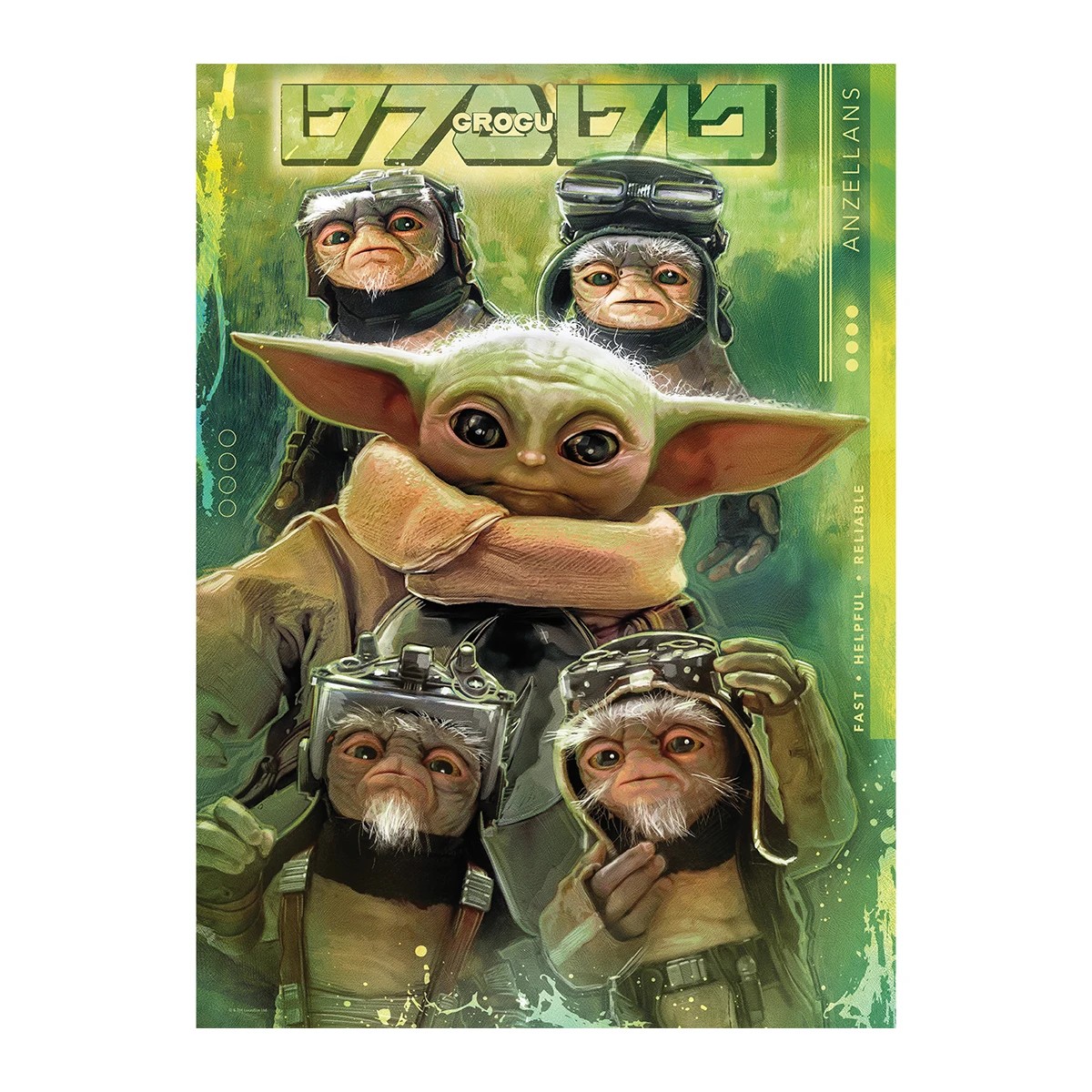 4 1000 Piece Arrow Disney Star Wars Gold Edition Premium Puzzle - Assorted, 4 of 7