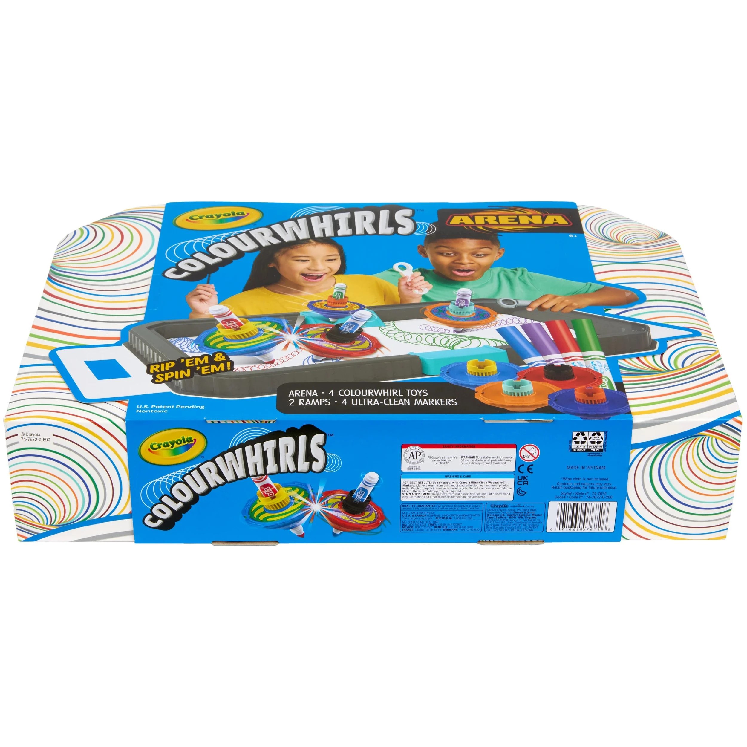 5 Crayola Colourwhirls Battle Arena - Multi, 5 of 10
