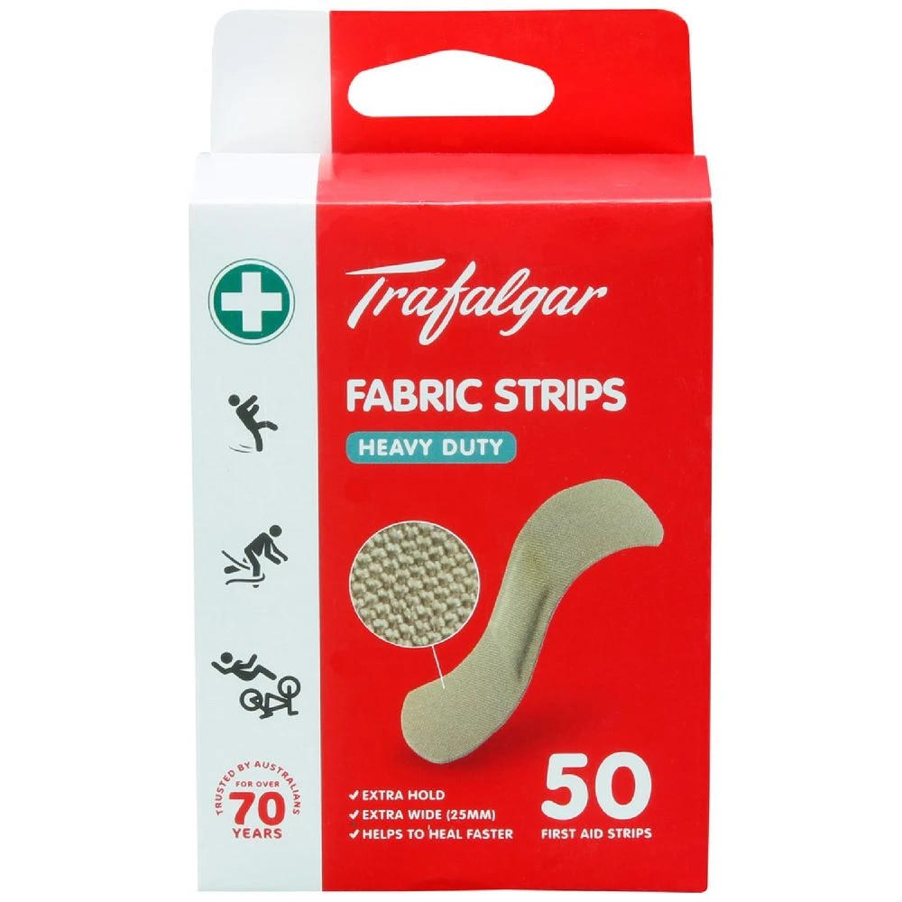 1 Trafalgar Premium Fabric Strips Extra Wide 50 Pack, 1 of 3