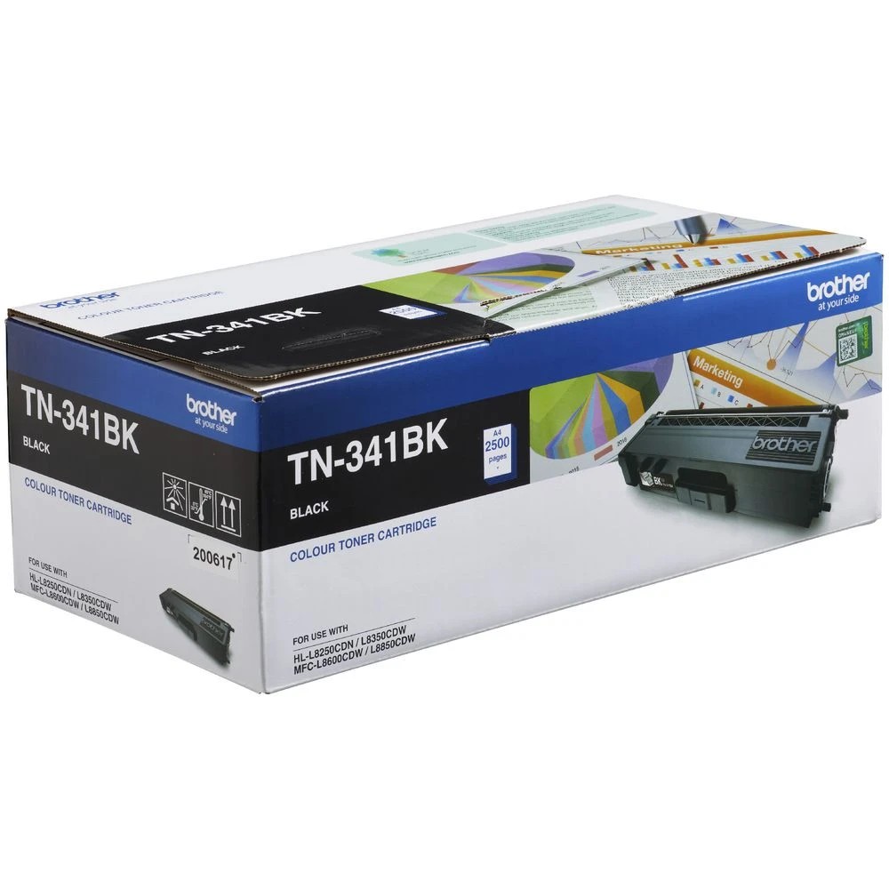 2 Brother TN 341 Toner Cartridge Black, 2 of 2