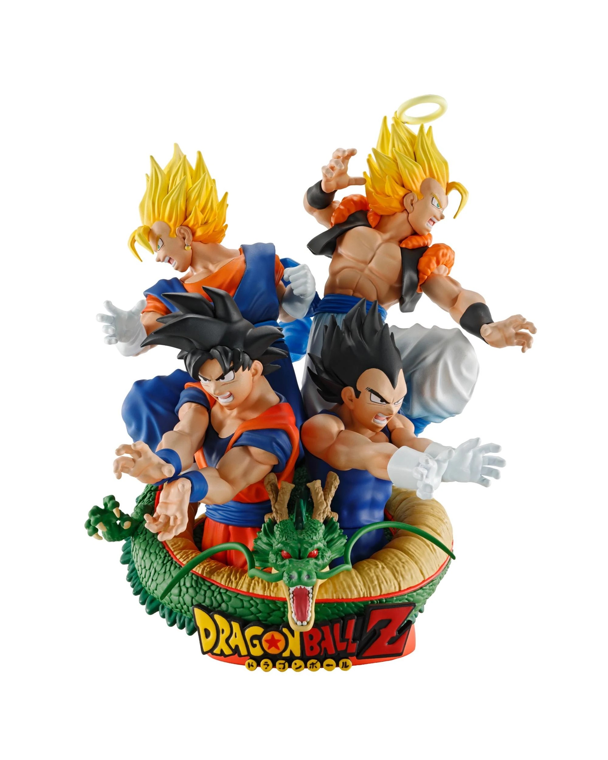 1 Banpresto Petitrama DX Dragon Ball Z Dracap Rebirth 02 Son Goku and Vegeta Figure, 1 of 5